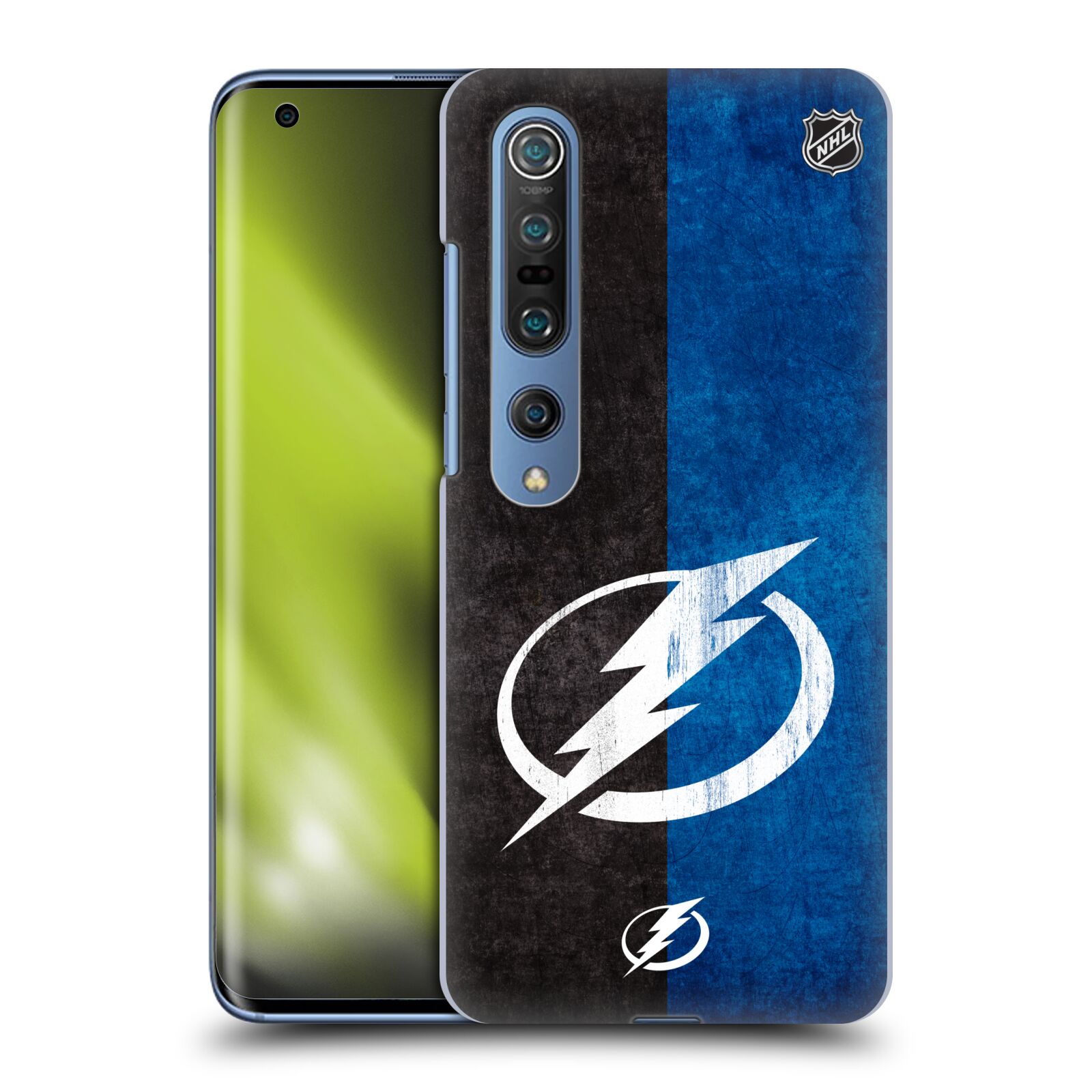 Pouzdro na mobil Xiaomi  Mi 10 5G / Mi 10 5G PRO - HEAD CASE - Hokej NHL - Tampa Bay Lightning - Znak pruhy