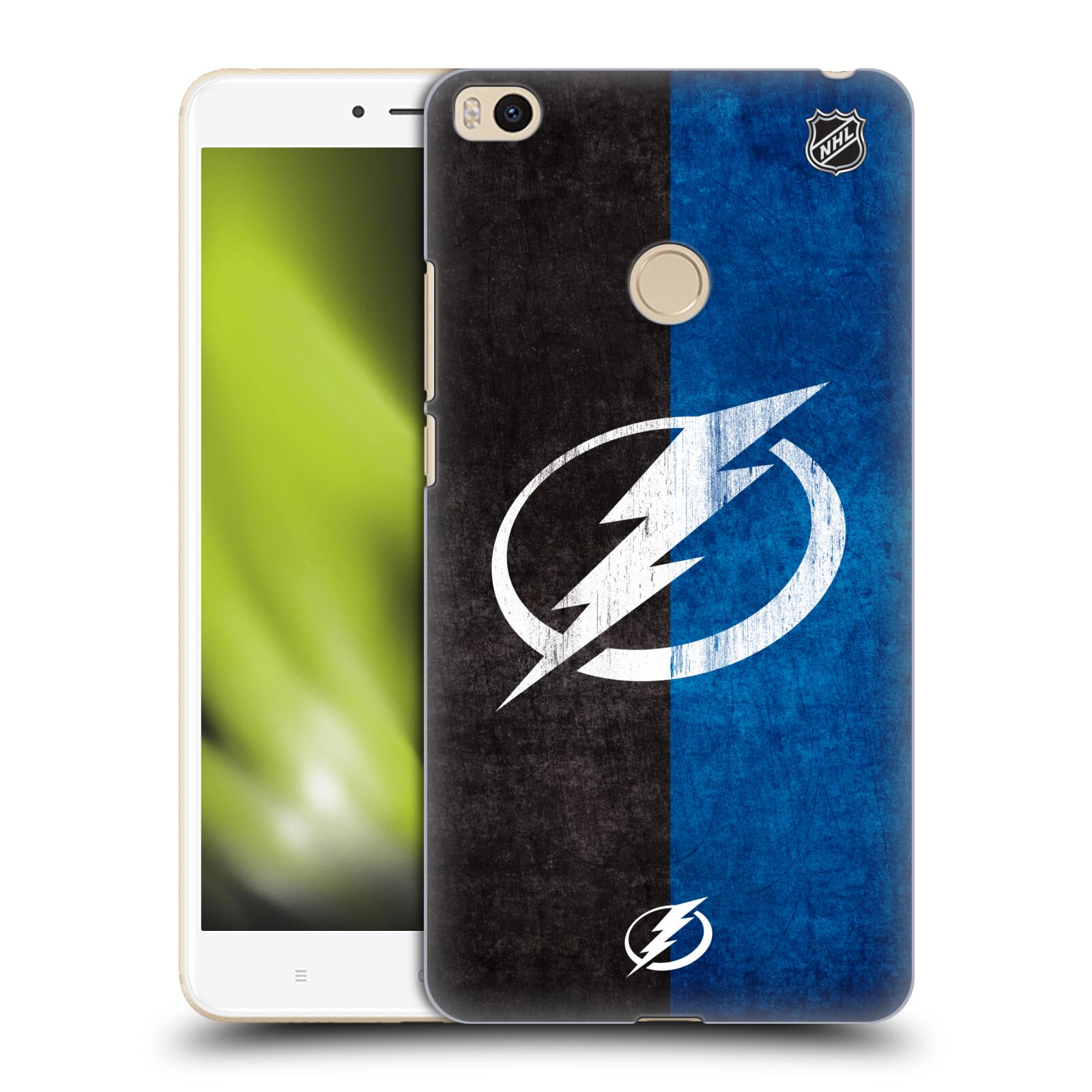 Pouzdro na mobil Xiaomi Mi Max 2 - HEAD CASE - Hokej NHL - Tampa Bay Lightning - Znak pruhy