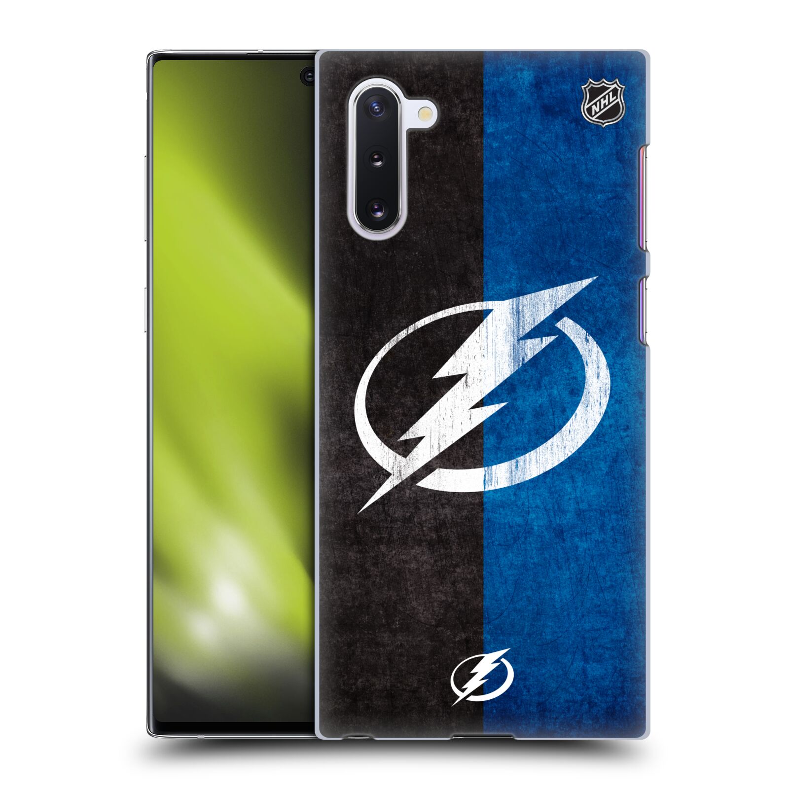 Pouzdro na mobil Samsung Galaxy Note 10 - HEAD CASE - Hokej NHL - Tampa Bay Lightning - Znak pruhy