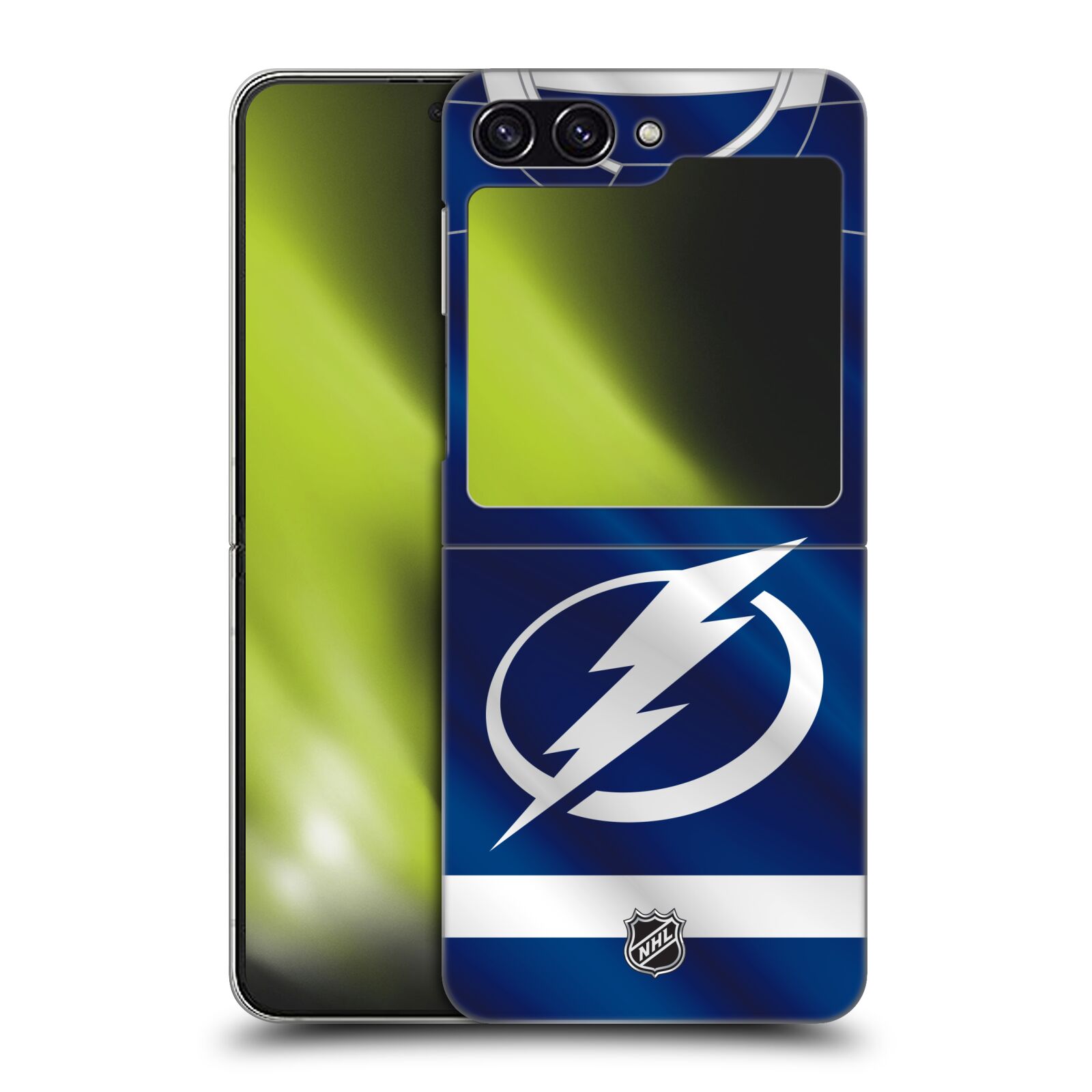 Plastový obal HEAD CASE na mobil Samsung Galaxy Z Flip 5  Hokej NHL - Tampa Bay Lightning - Znak dres