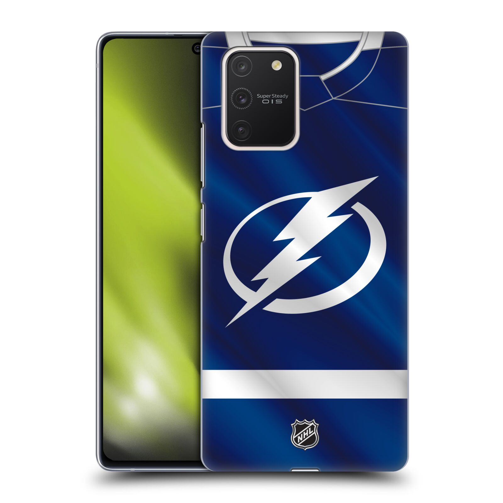 Pouzdro na mobil Samsung Galaxy S10 LITE - HEAD CASE - Hokej NHL - Tampa Bay Lightning - Znak dres