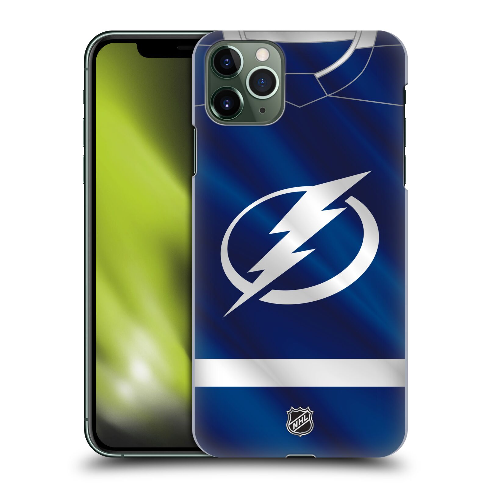 Pouzdro na mobil Apple Iphone 11 PRO MAX - HEAD CASE - Hokej NHL - Tampa Bay Lightning - Znak dres