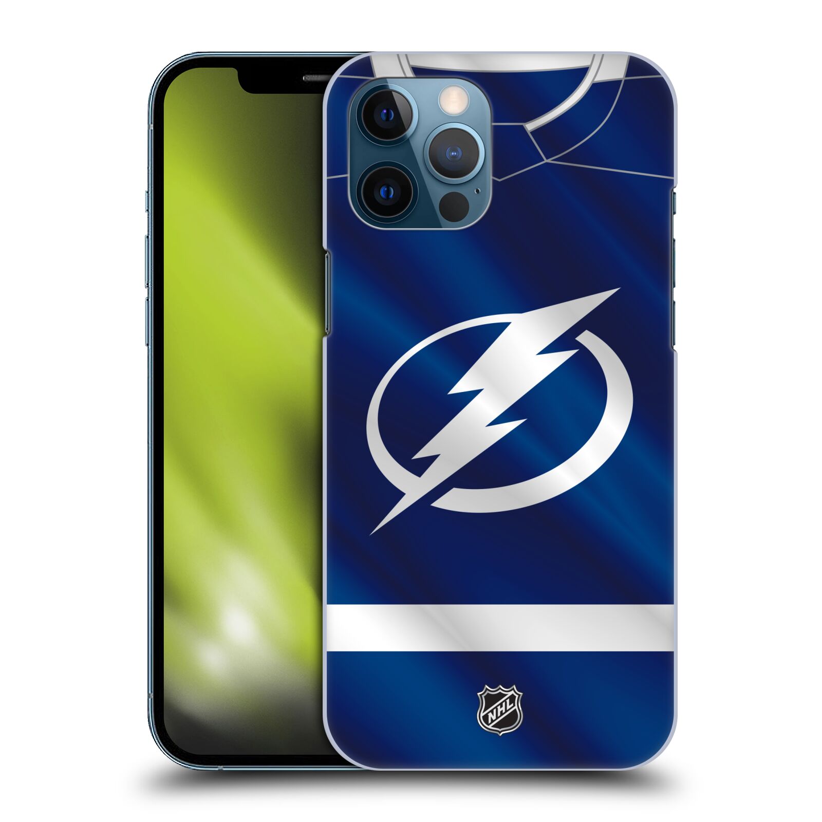Pouzdro na mobil Apple Iphone 12 PRO MAX - HEAD CASE - Hokej NHL - Tampa Bay Lightning - Znak dres
