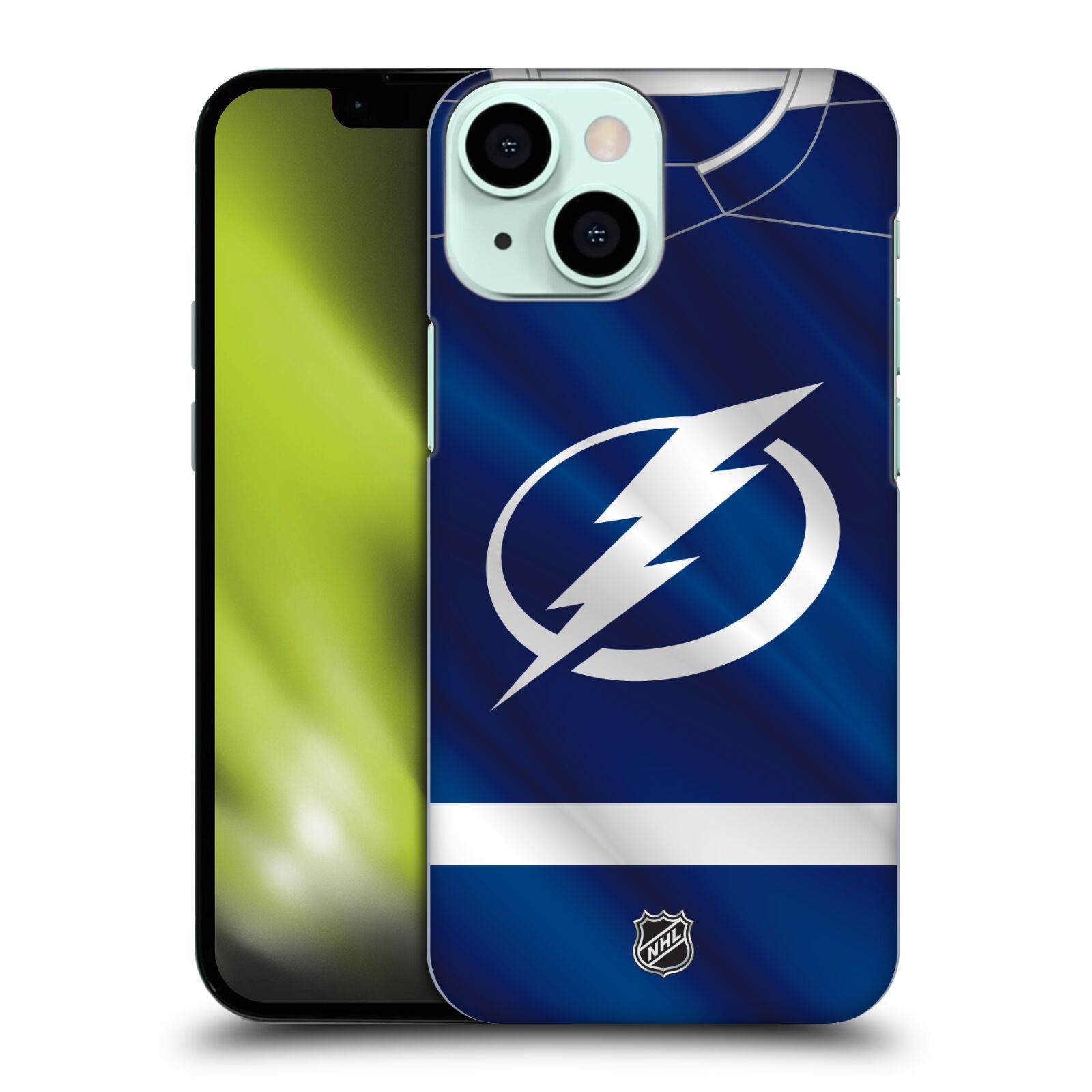 Pouzdro na mobil Apple Iphone 13 MINI - HEAD CASE - Hokej NHL - Tampa Bay Lightning - Znak dres