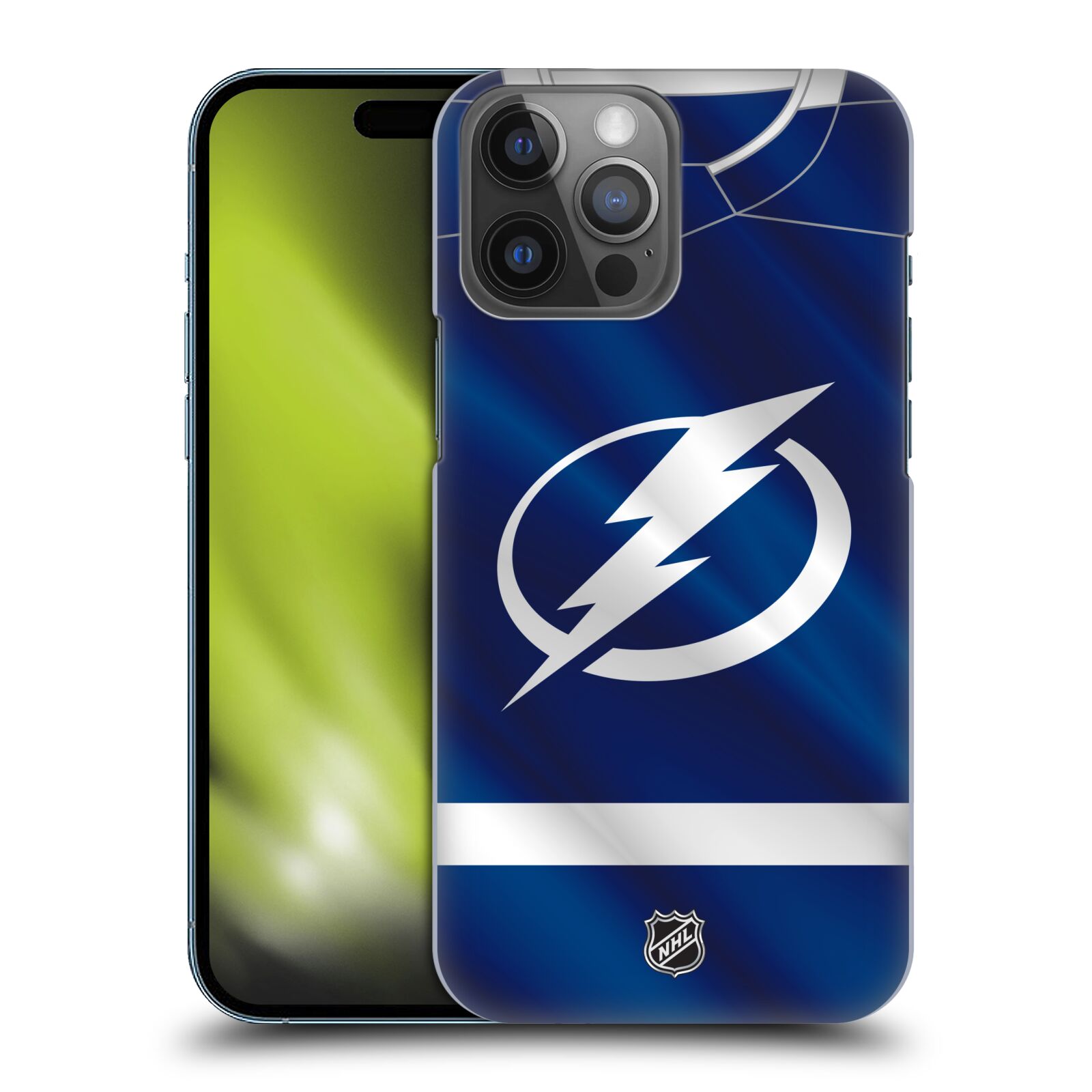 Pouzdro na mobil Apple Iphone 14 PRO MAX - HEAD CASE - Hokej NHL - Tampa Bay Lightning - Znak dres