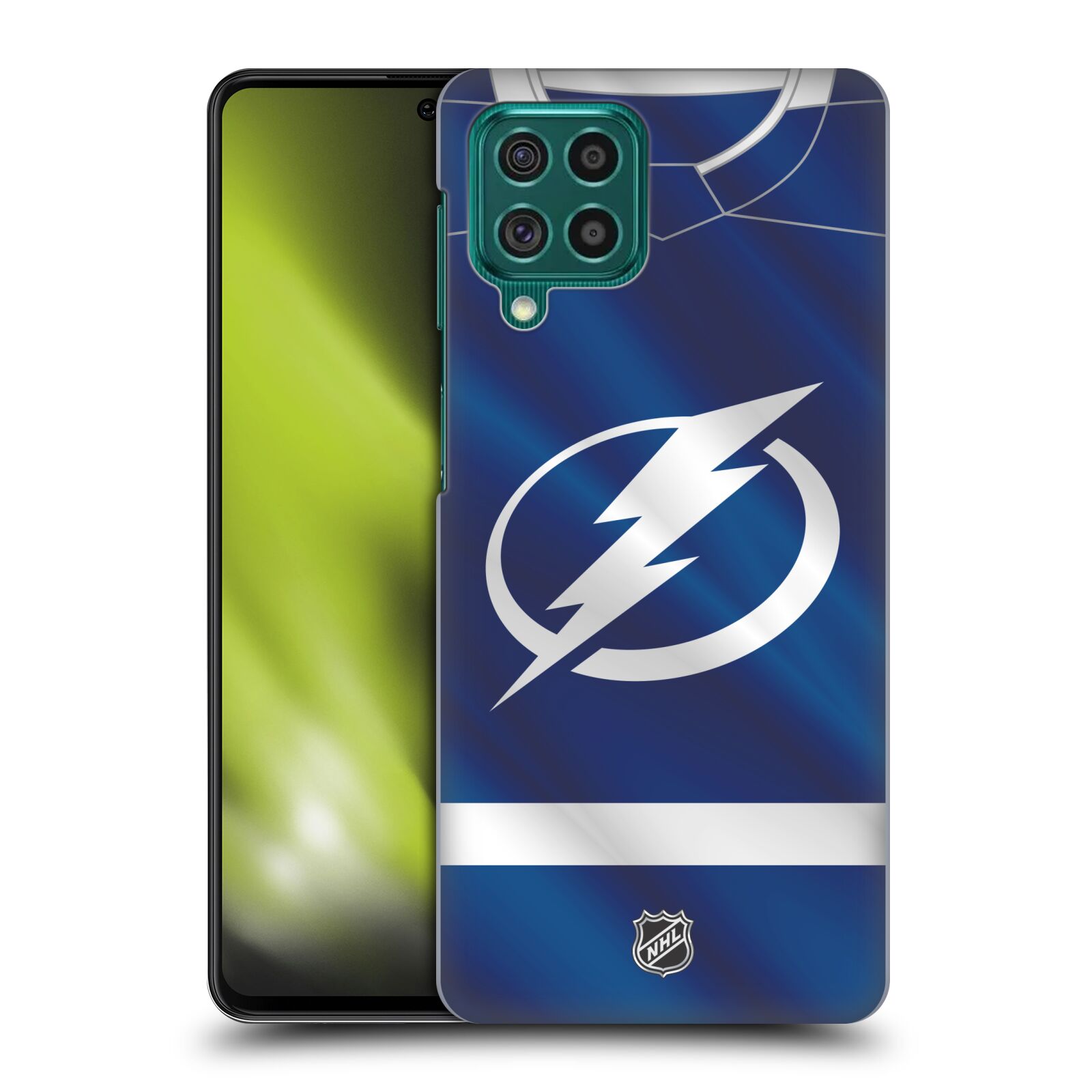 Pouzdro na mobil Samsung Galaxy M62 - HEAD CASE - Hokej NHL - Tampa Bay Lightning - Znak dres