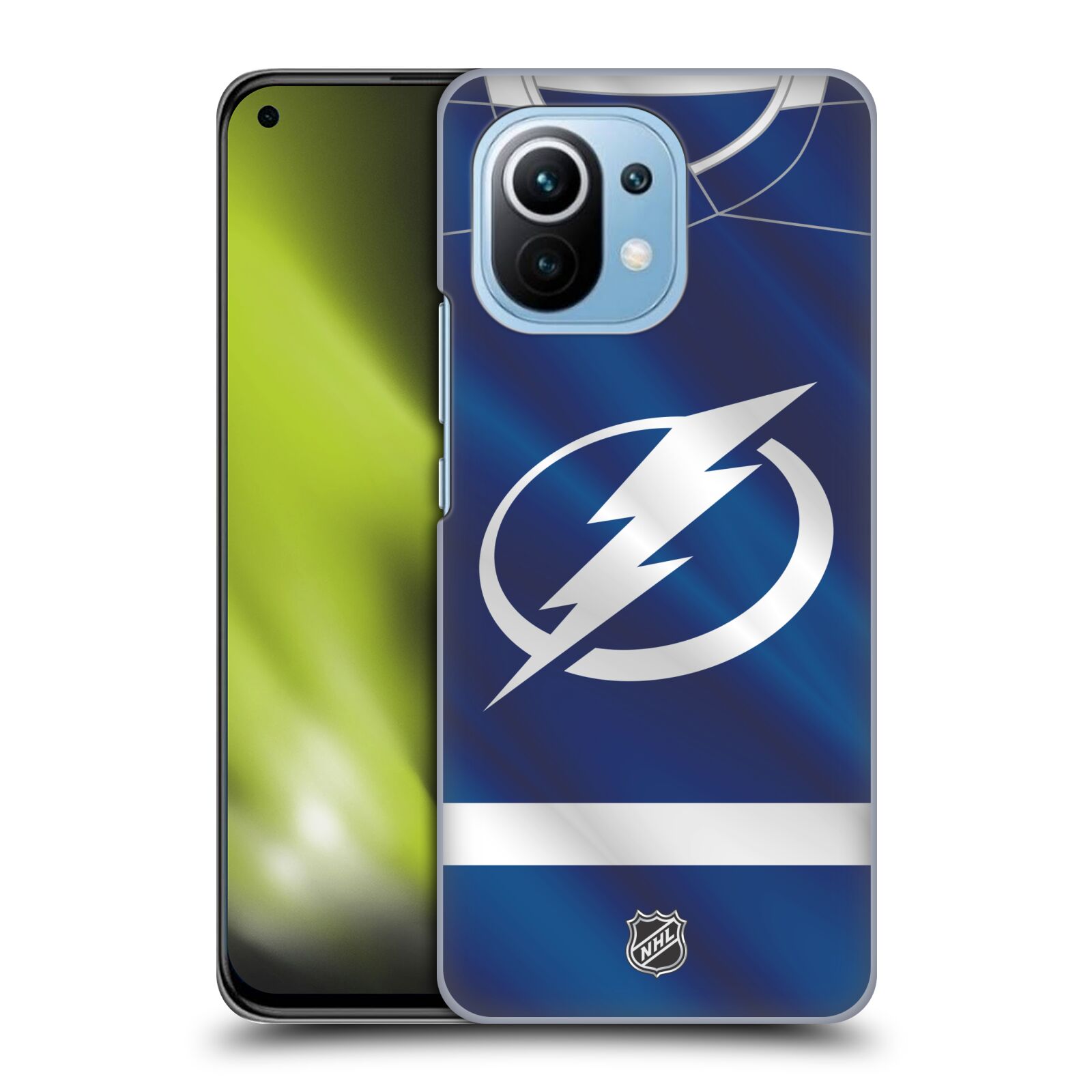 Pouzdro na mobil Xiaomi  Mi 11 - HEAD CASE - Hokej NHL - Tampa Bay Lightning - Znak dres