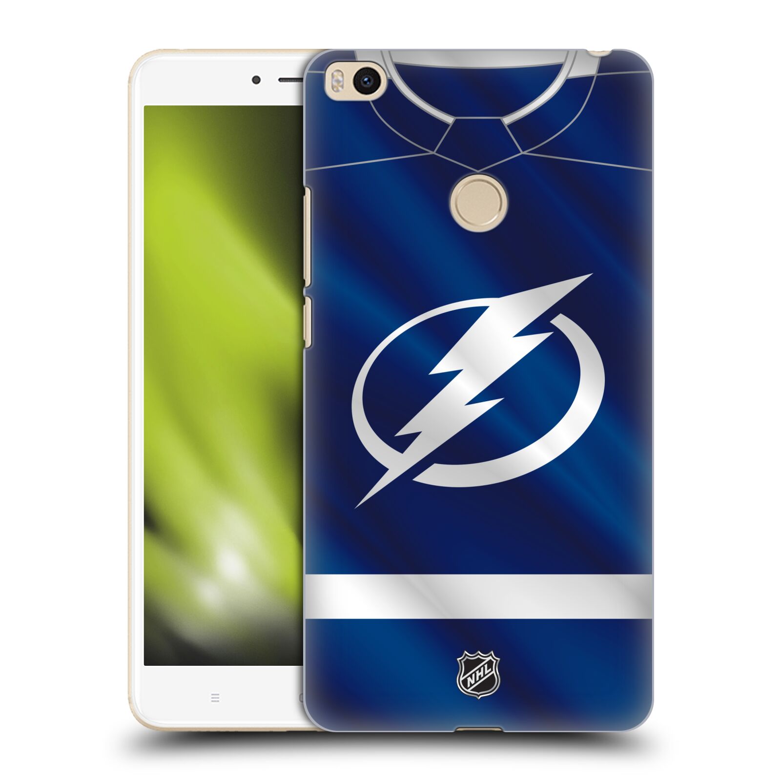 Pouzdro na mobil Xiaomi Mi Max 2 - HEAD CASE - Hokej NHL - Tampa Bay Lightning - Znak dres