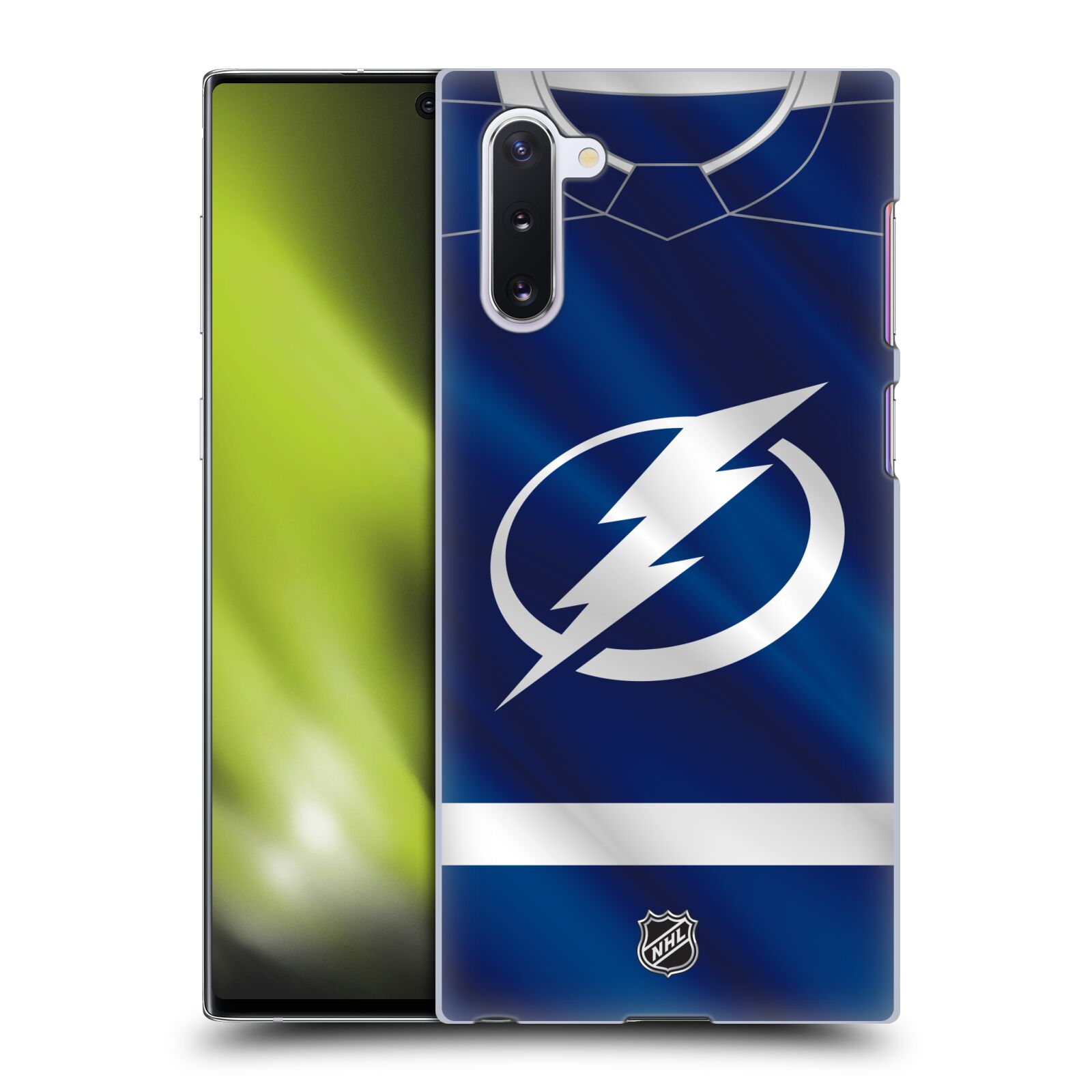 Pouzdro na mobil Samsung Galaxy Note 10 - HEAD CASE - Hokej NHL - Tampa Bay Lightning - Znak dres