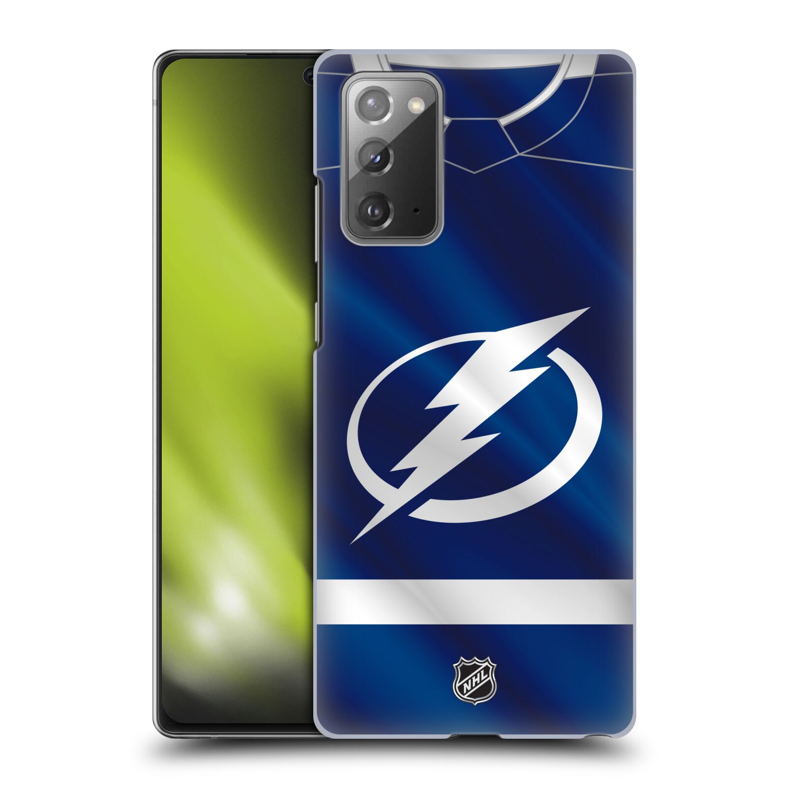 Pouzdro na mobil Samsung Galaxy Note 20 - HEAD CASE - Hokej NHL - Tampa Bay Lightning - Znak dres