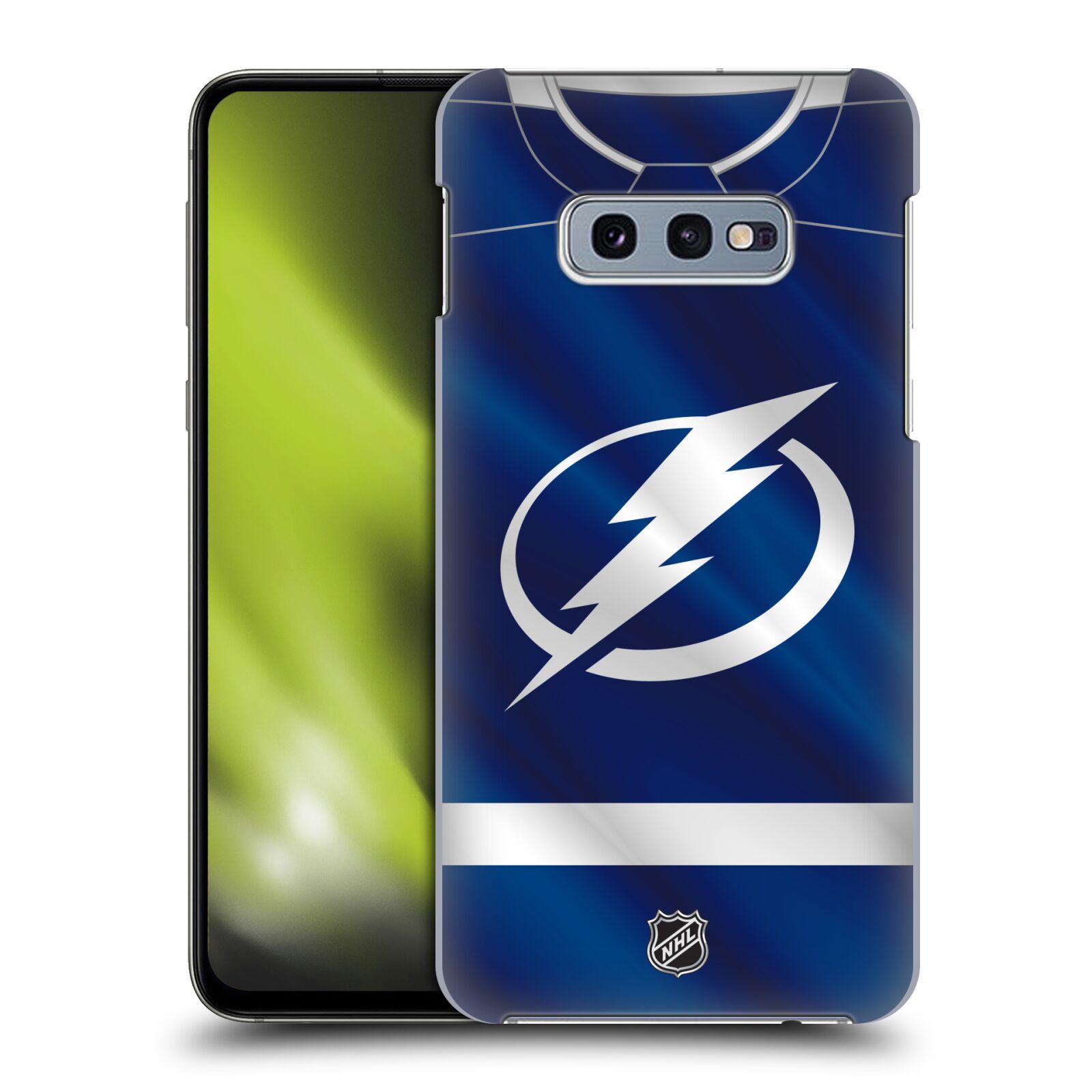 Pouzdro na mobil Samsung Galaxy S10e - HEAD CASE - Hokej NHL - Tampa Bay Lightning - Znak dres