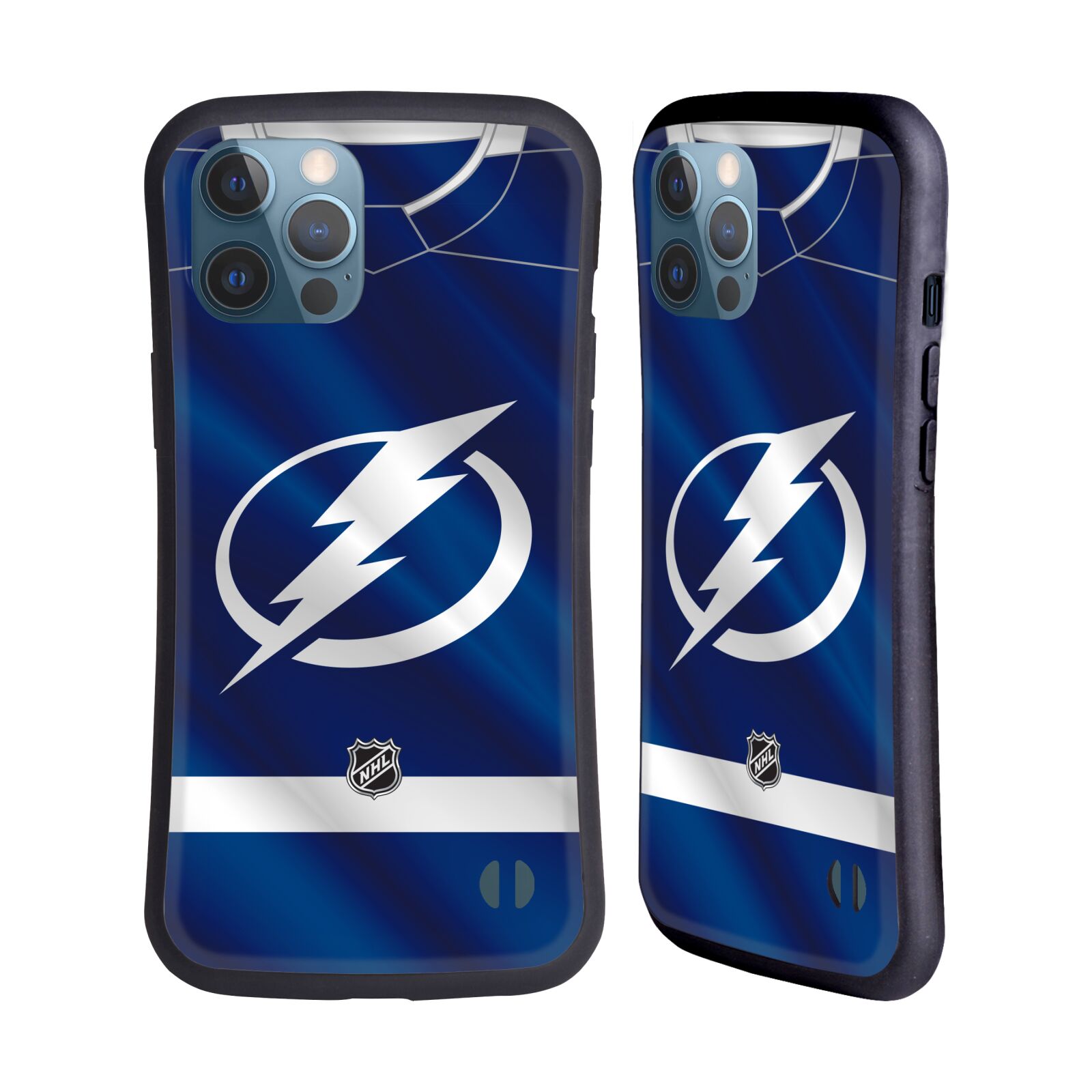 Obal na mobil Apple iPhone 12 PRO MAX - HEAD CASE - NHL - Dres Tampa Bay Lightning