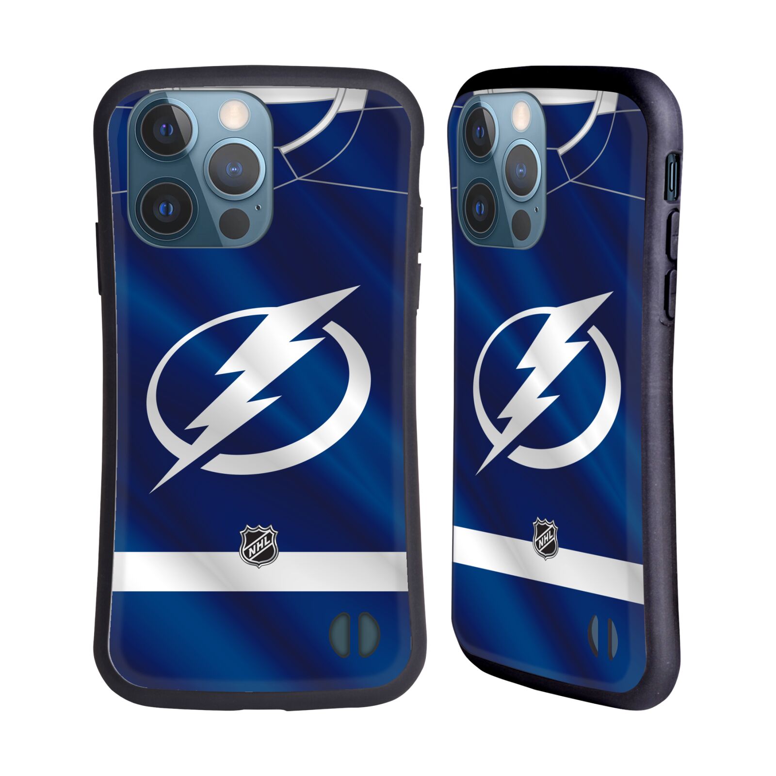 Obal na mobil Apple iPhone 13 PRO - HEAD CASE - NHL - Dres Tampa Bay Lightning