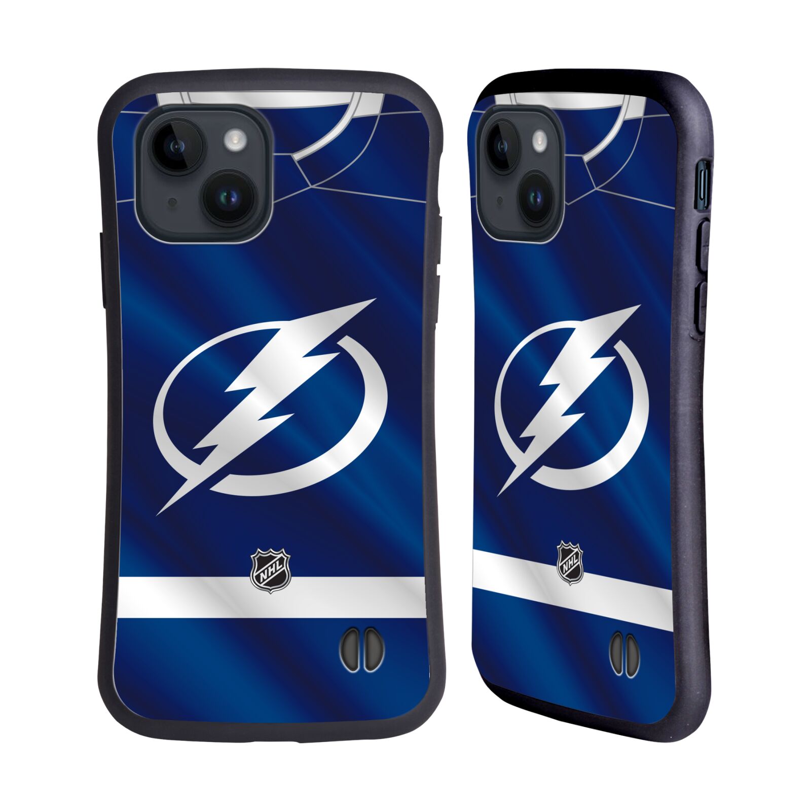Obal na mobil Apple iPhone 15 - HEAD CASE - NHL - Dres Tampa Bay Lightning