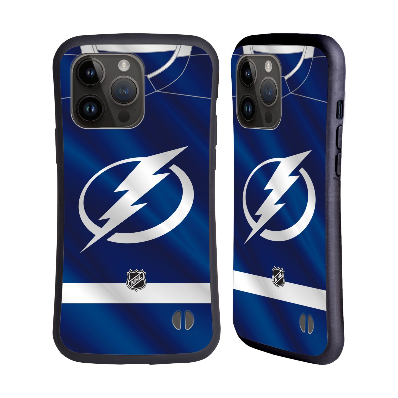 Obal na mobil Apple iPhone 15 PRO MAX - HEAD CASE - NHL - Dres Tampa Bay Lightning
