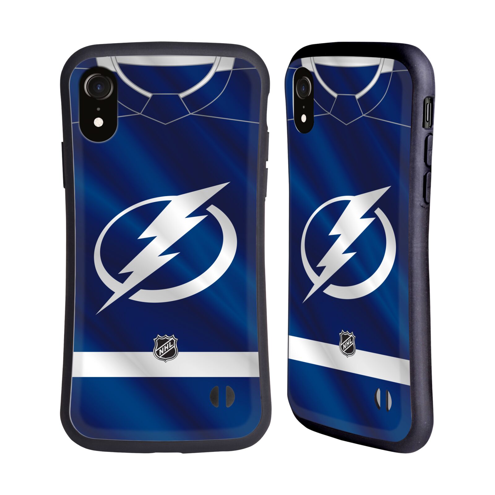 Obal na mobil Apple iPhone XR - HEAD CASE - NHL - Dres Tampa Bay Lightning