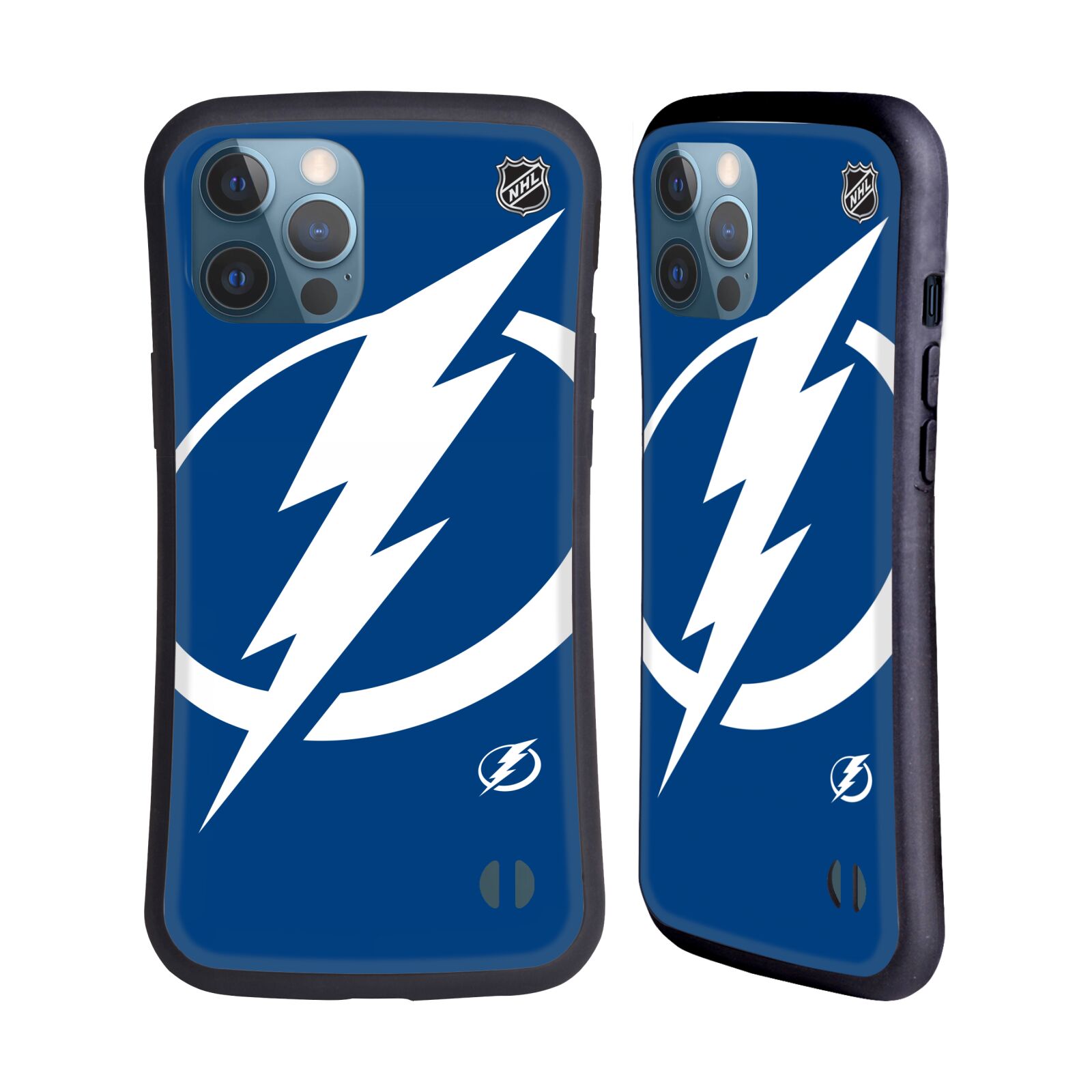 Obal na mobil Apple iPhone 12 PRO MAX - HEAD CASE - NHL - Logo Tampa Bay Lightning