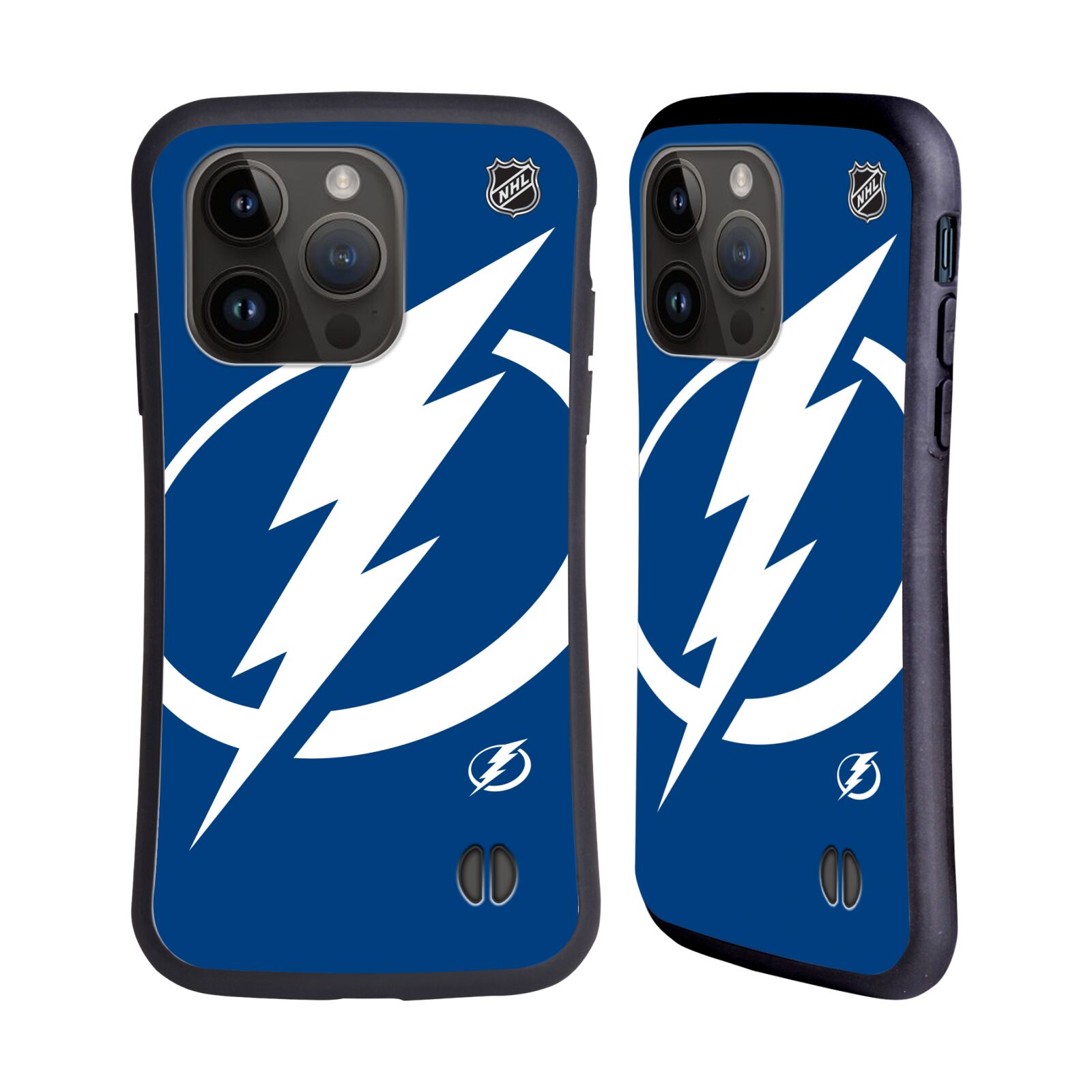 Obal na mobil Apple iPhone 15 PRO - HEAD CASE - NHL - Logo Tampa Bay Lightning