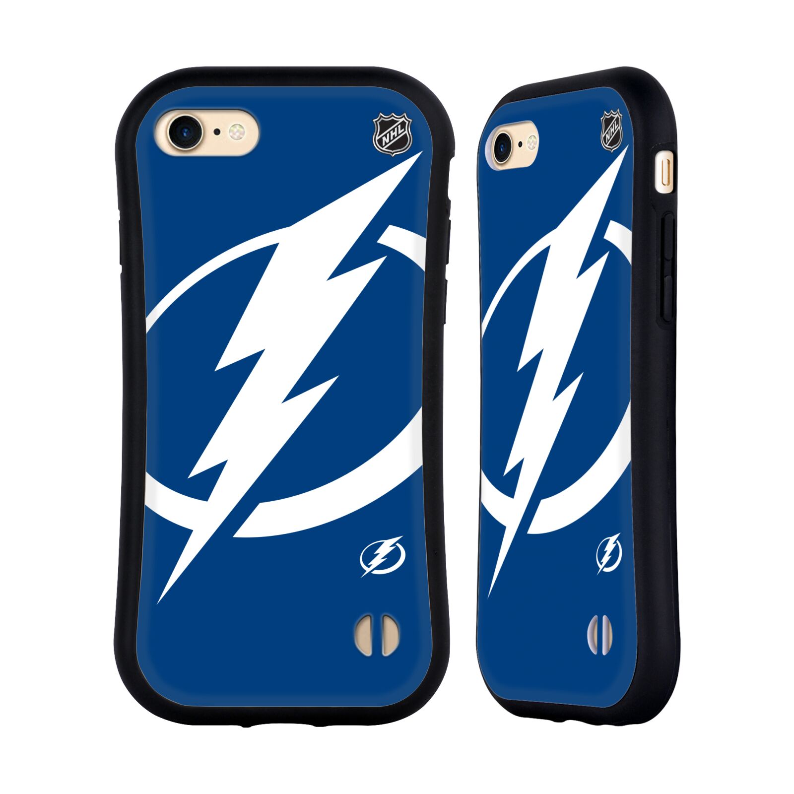 Obal na mobil Apple iPhone 7/8, SE 2020 - HEAD CASE - NHL - Logo Tampa Bay Lightning