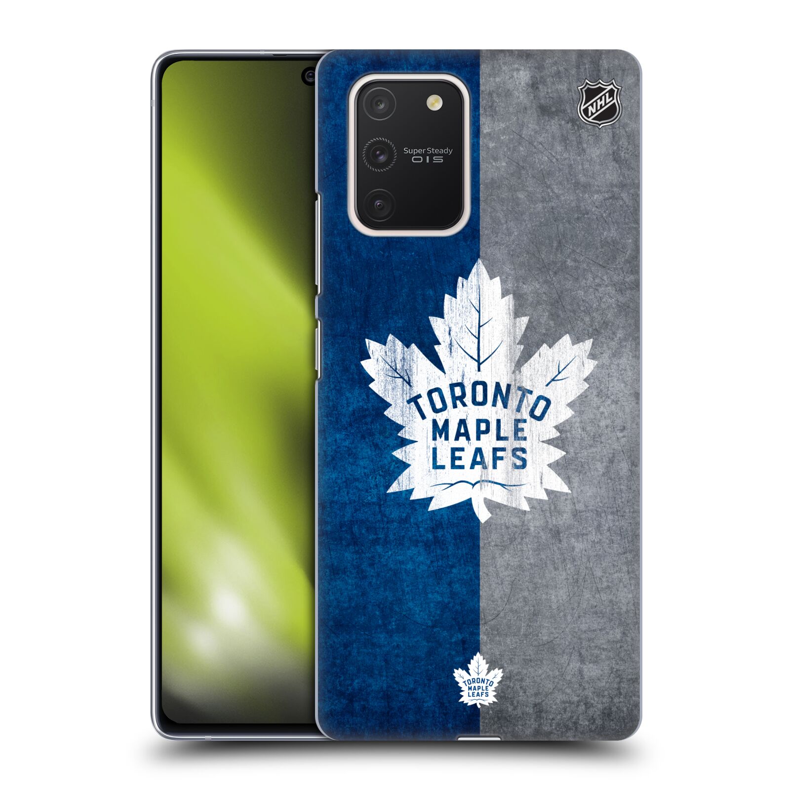 Pouzdro na mobil Samsung Galaxy S10 LITE - HEAD CASE - Hokej NHL - Toronto Maple Leafs - Znak pruhy