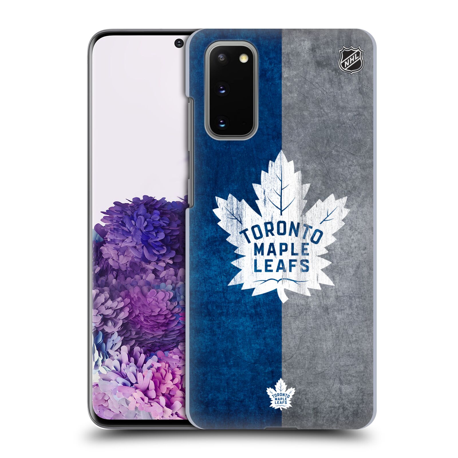 Pouzdro na mobil Samsung Galaxy S20 - HEAD CASE - Hokej NHL - Toronto Maple Leafs - Znak pruhy