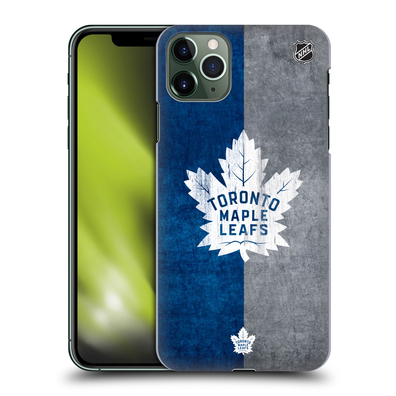 Pouzdro na mobil Apple Iphone 11 PRO MAX - HEAD CASE - Hokej NHL - Toronto Maple Leafs - Znak pruhy