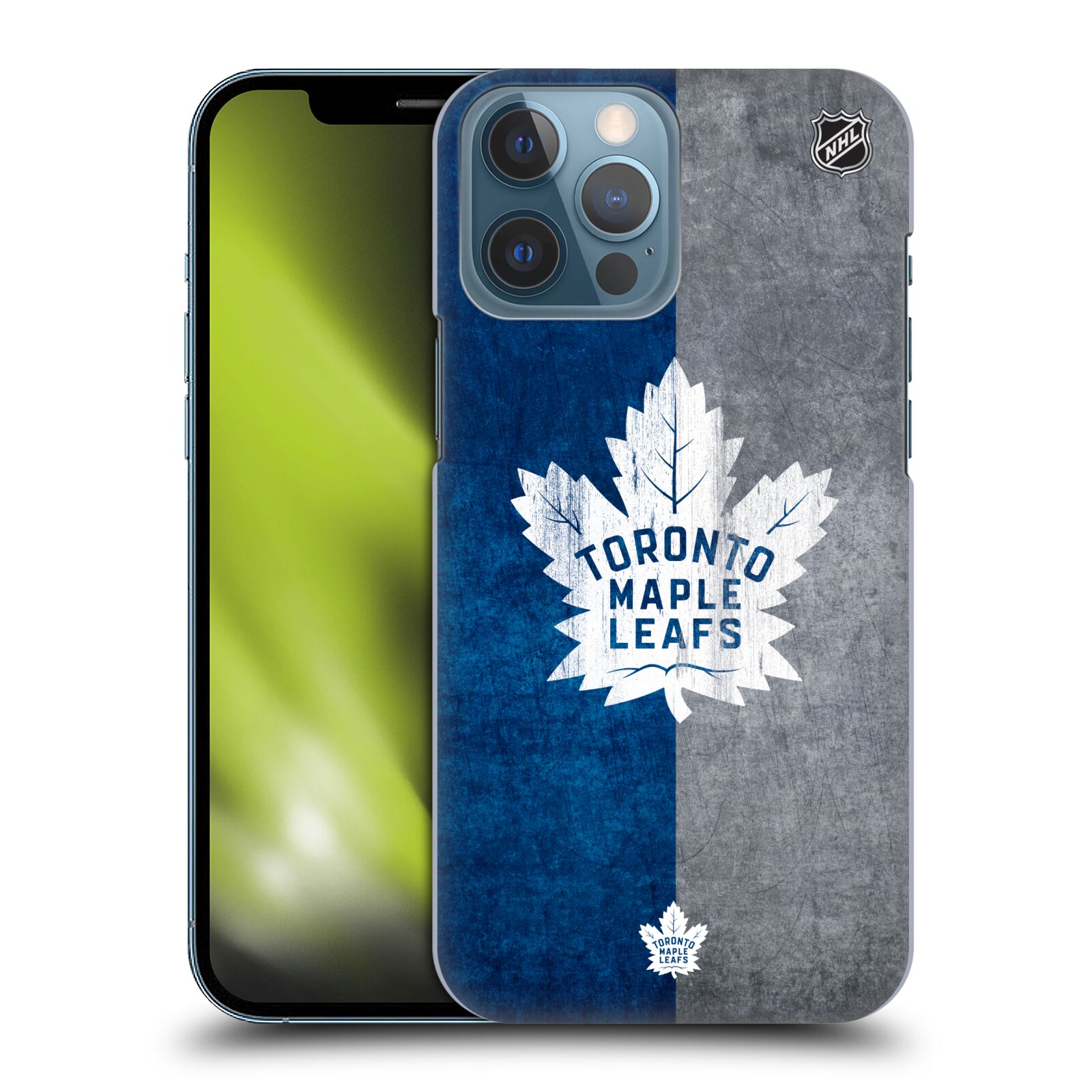Pouzdro na mobil Apple Iphone 13 PRO MAX - HEAD CASE - Hokej NHL - Toronto Maple Leafs - Znak pruhy