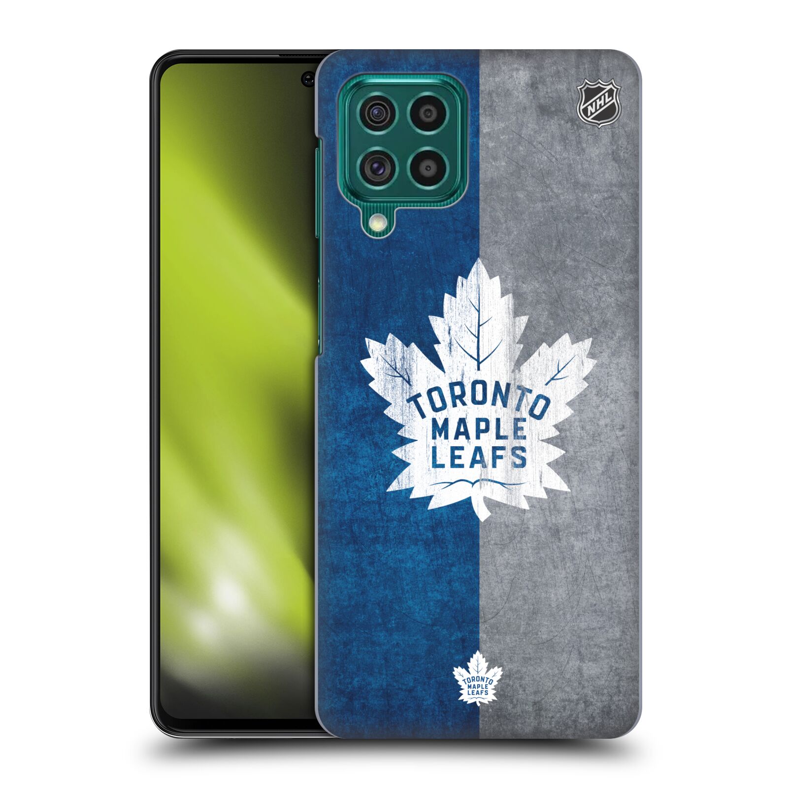 Pouzdro na mobil Samsung Galaxy M62 - HEAD CASE - Hokej NHL - Toronto Maple Leafs - Znak pruhy
