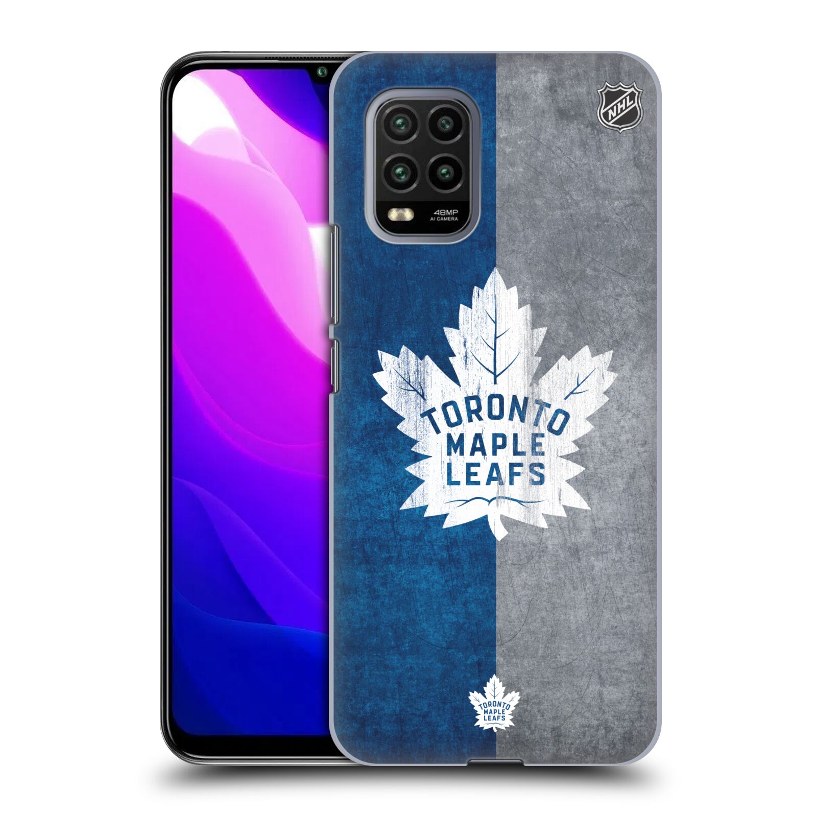 Pouzdro na mobil Xiaomi  Mi 10 LITE / Mi 10 LITE 5G - HEAD CASE - Hokej NHL - Toronto Maple Leafs - Znak pruhy