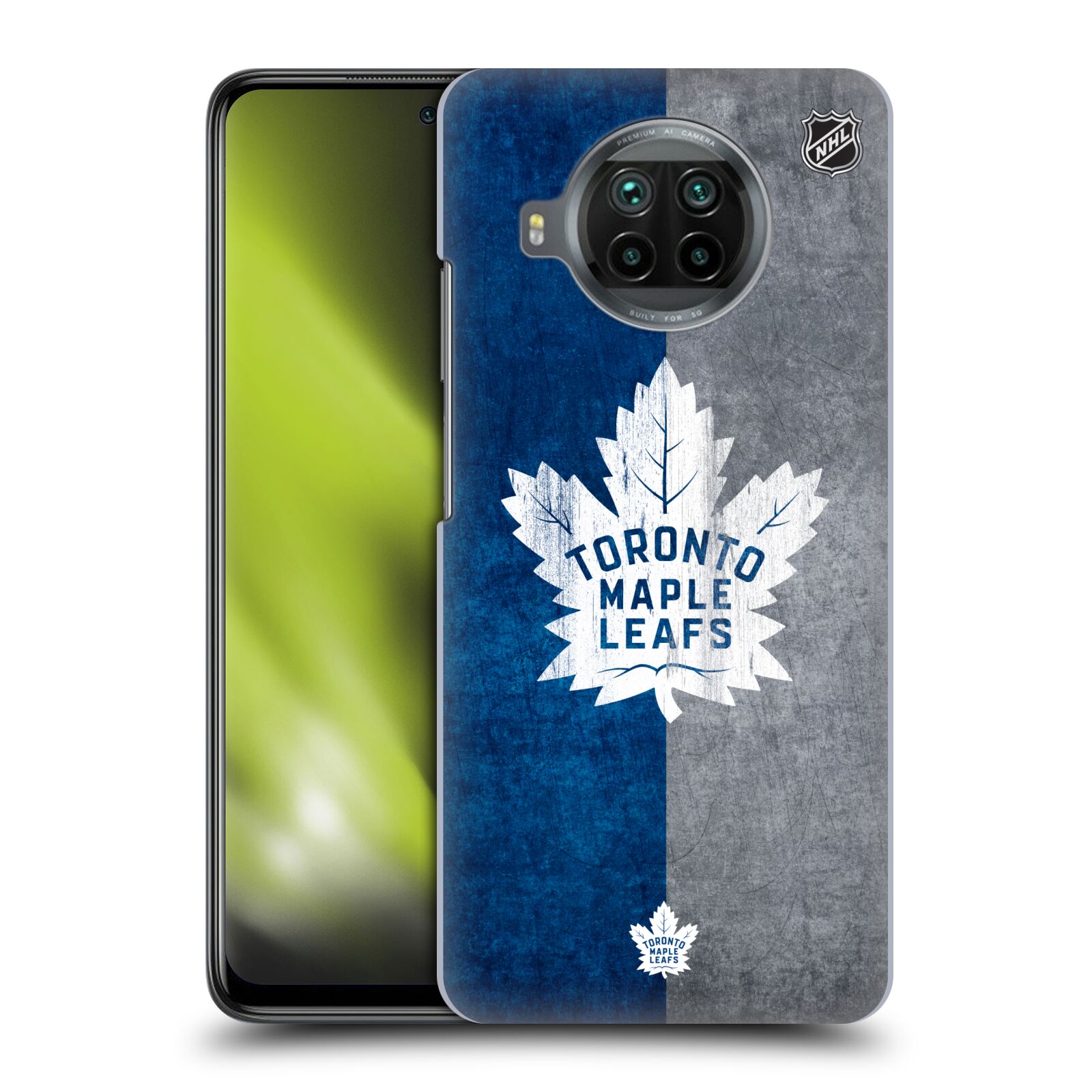 Pouzdro na mobil Xiaomi  Mi 10T LITE 5G - HEAD CASE - Hokej NHL - Toronto Maple Leafs - Znak pruhy