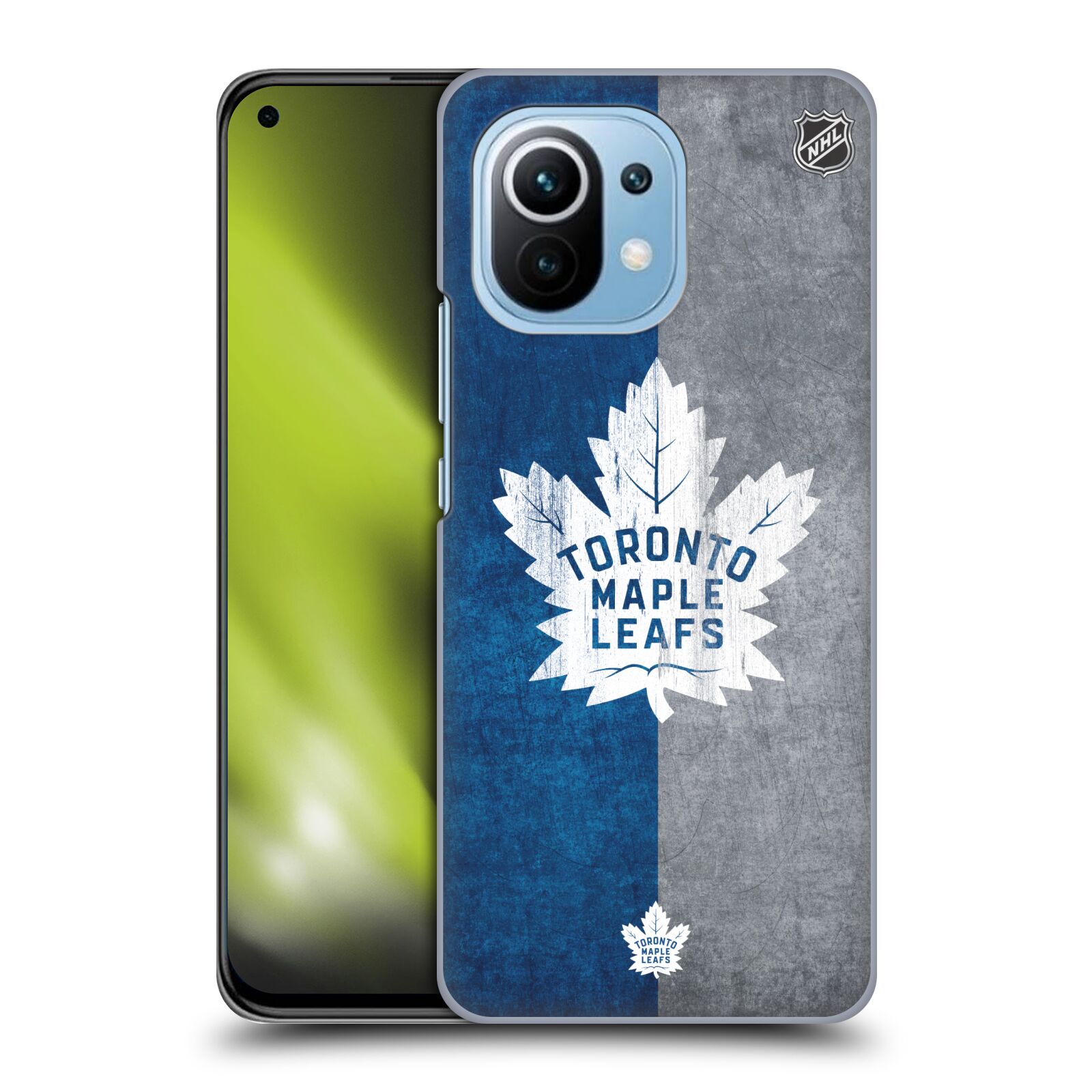 Pouzdro na mobil Xiaomi  Mi 11 - HEAD CASE - Hokej NHL - Toronto Maple Leafs - Znak pruhy