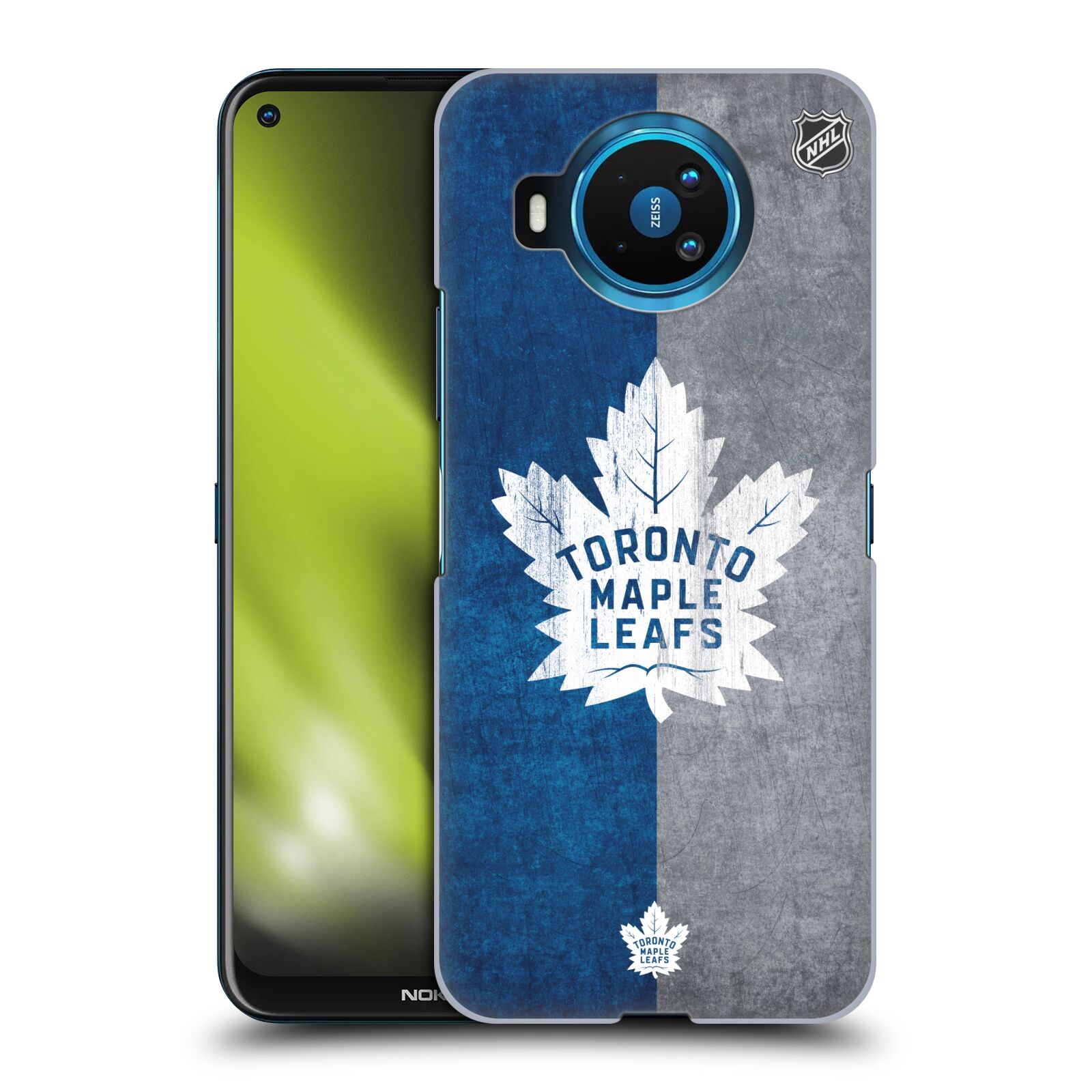 Pouzdro na mobil NOKIA 8.3 - HEAD CASE - Hokej NHL - Toronto Maple Leafs - Znak pruhy