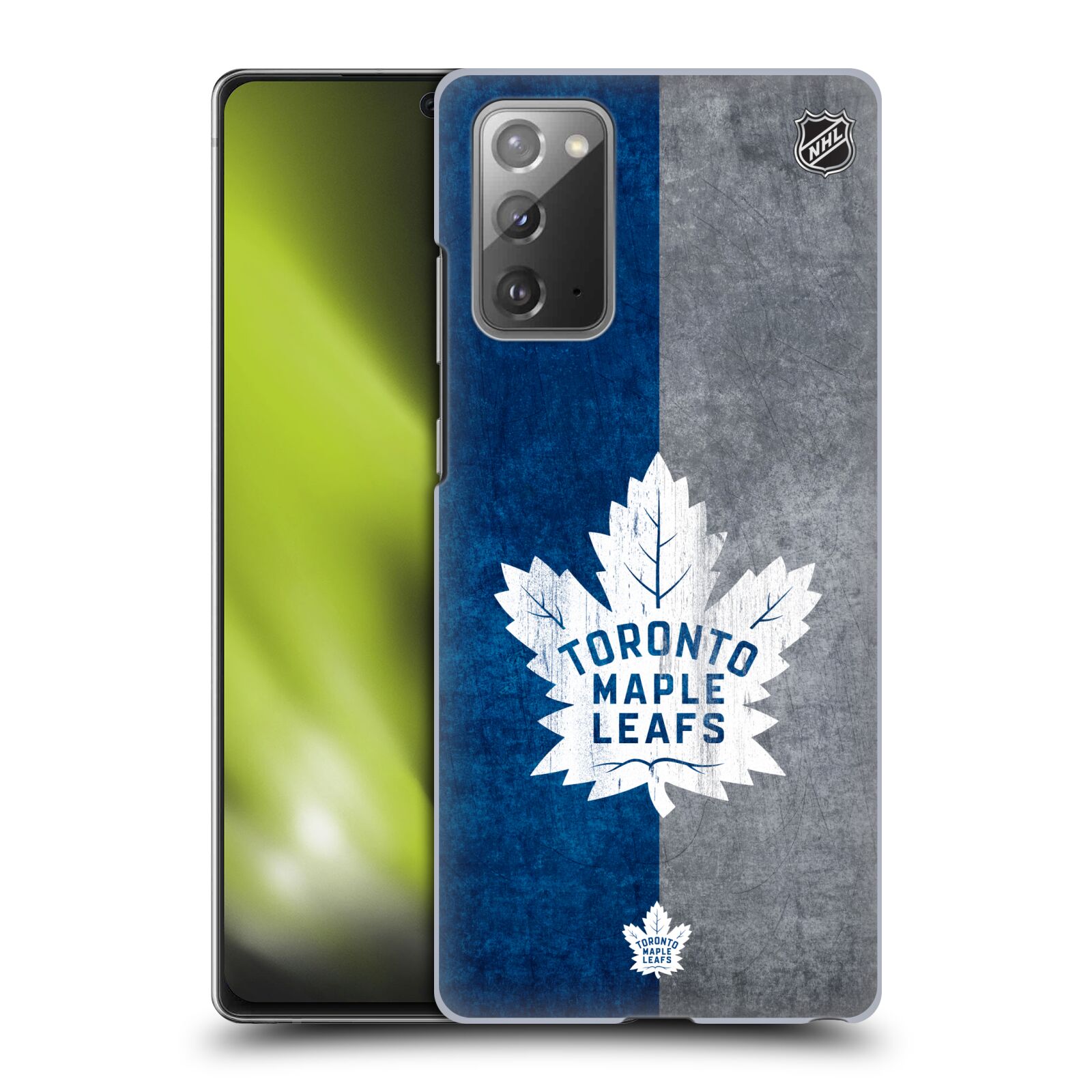 Pouzdro na mobil Samsung Galaxy Note 20 - HEAD CASE - Hokej NHL - Toronto Maple Leafs - Znak pruhy