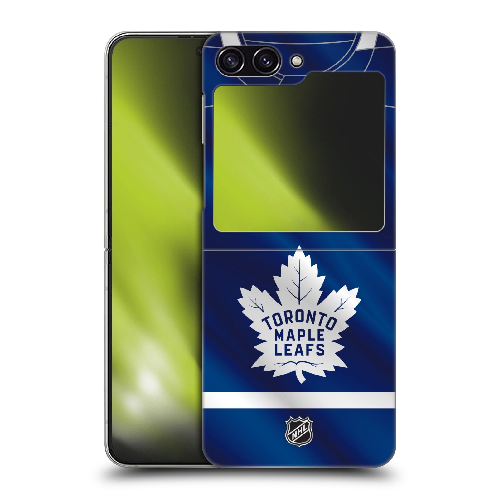Plastový obal HEAD CASE na mobil Samsung Galaxy Z Flip 5  Hokej NHL - Toronto Maple Leafs - Znak na dresu