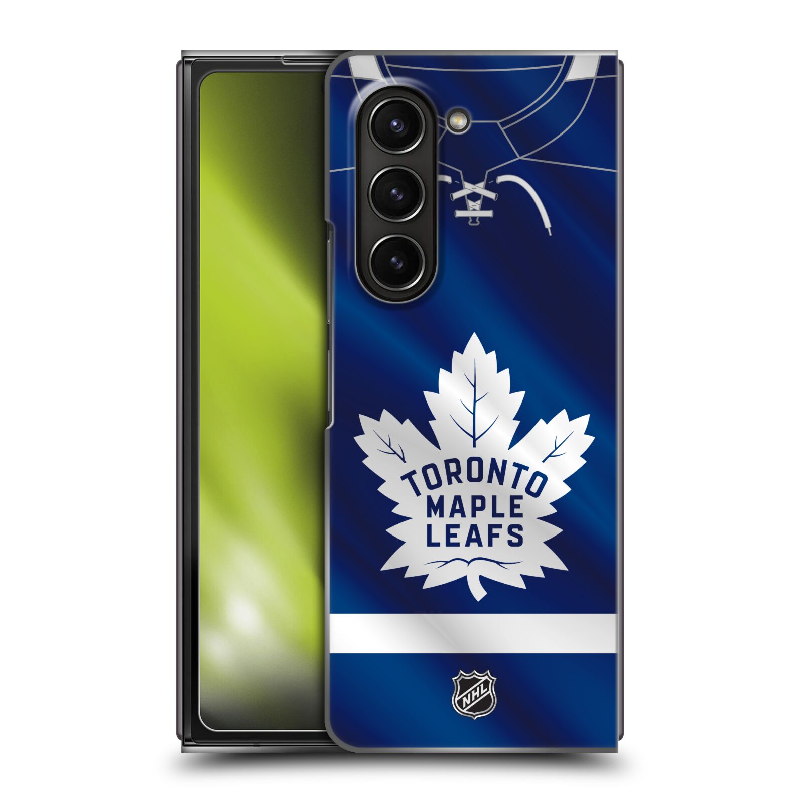 Plastový obal HEAD CASE na mobil Samsung Galaxy Z Fold 5  Hokej NHL - Toronto Maple Leafs - Znak na dresu