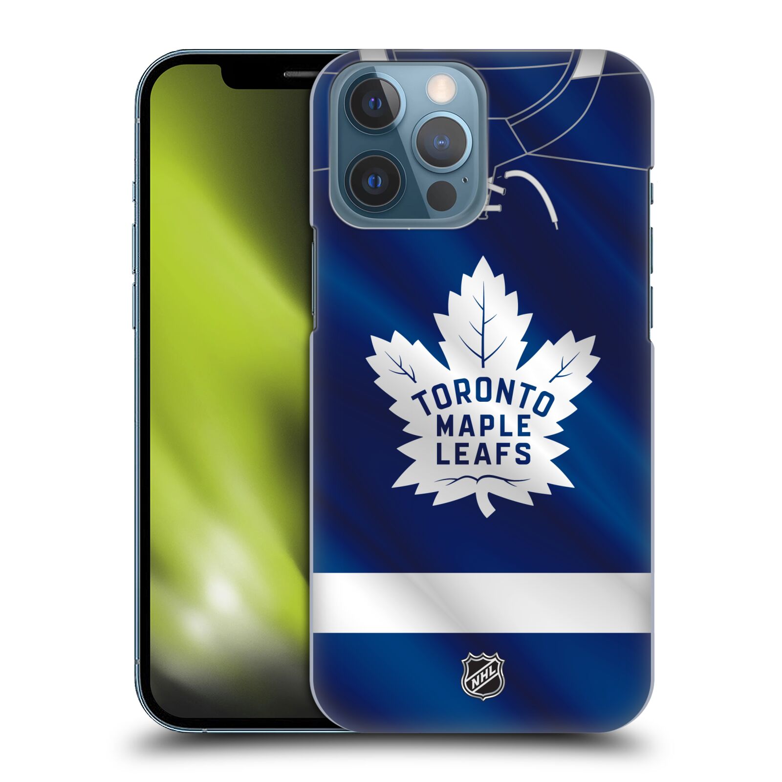 Pouzdro na mobil Apple Iphone 13 PRO MAX - HEAD CASE - Hokej NHL - Toronto Maple Leafs - Znak na dresu