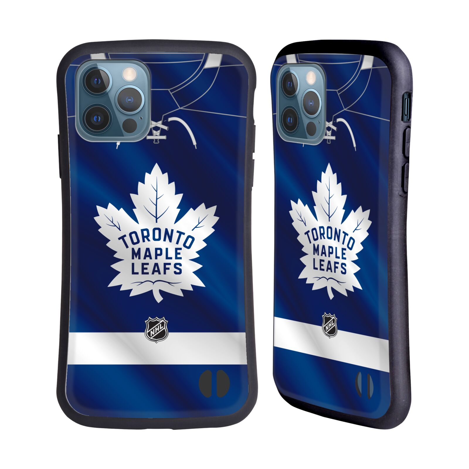 Obal na mobil Apple iPhone 12 / 12 PRO - HEAD CASE - NHL - Dres Toronto Maple Leafs