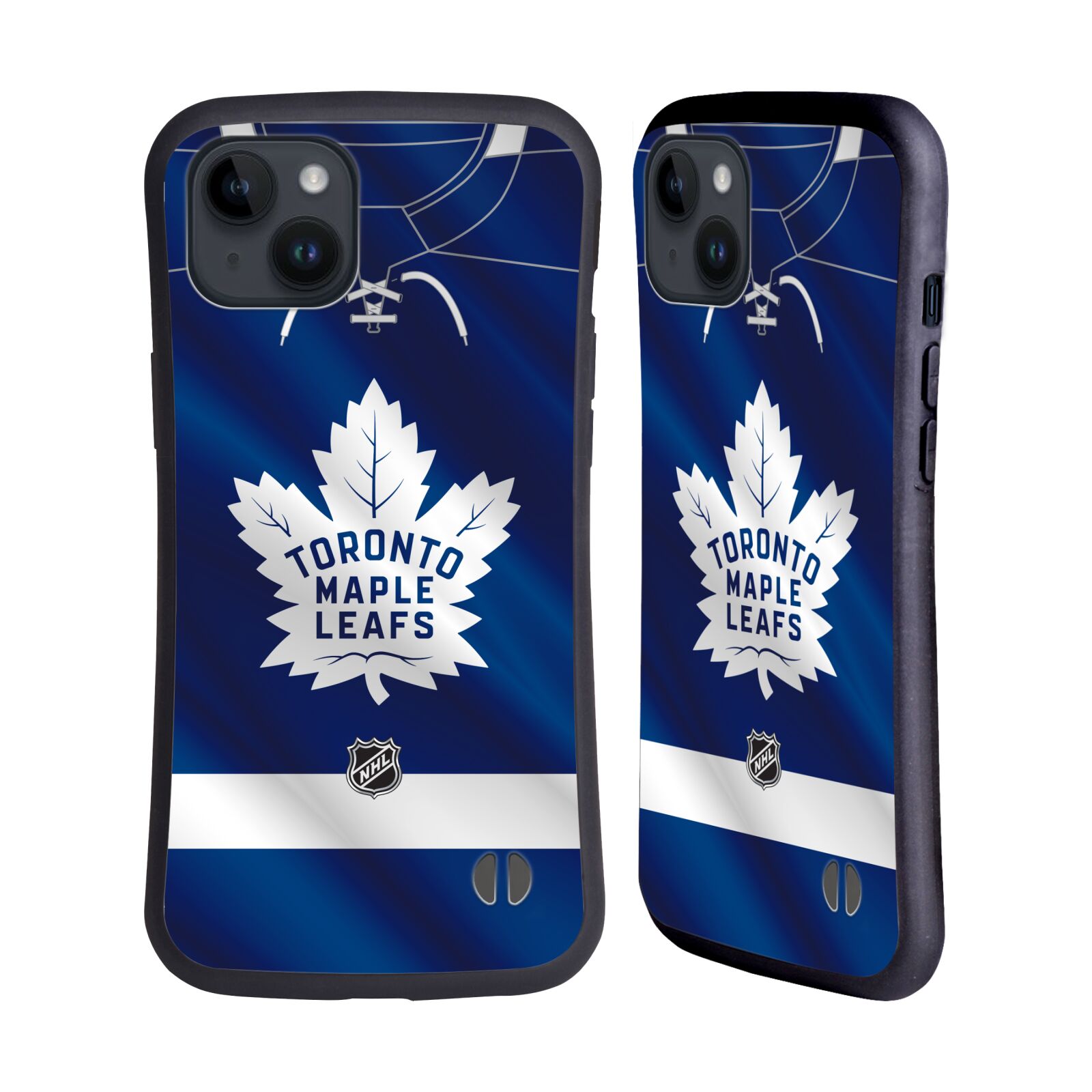 Obal na mobil Apple iPhone 15 PLUS - HEAD CASE - NHL - Dres Toronto Maple Leafs