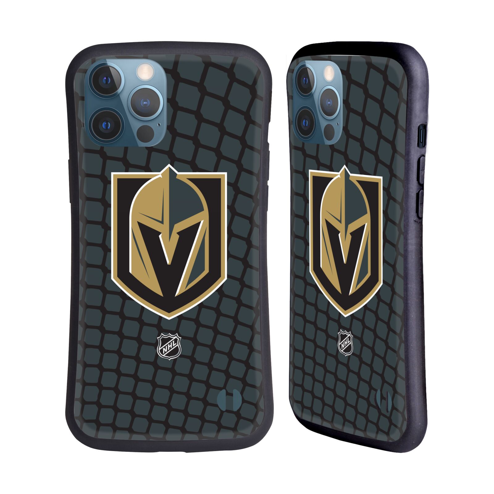 Obal na mobil Apple iPhone 13 PRO MAX - HEAD CASE - NHL - Branková síť Las Vegas Golden Knights