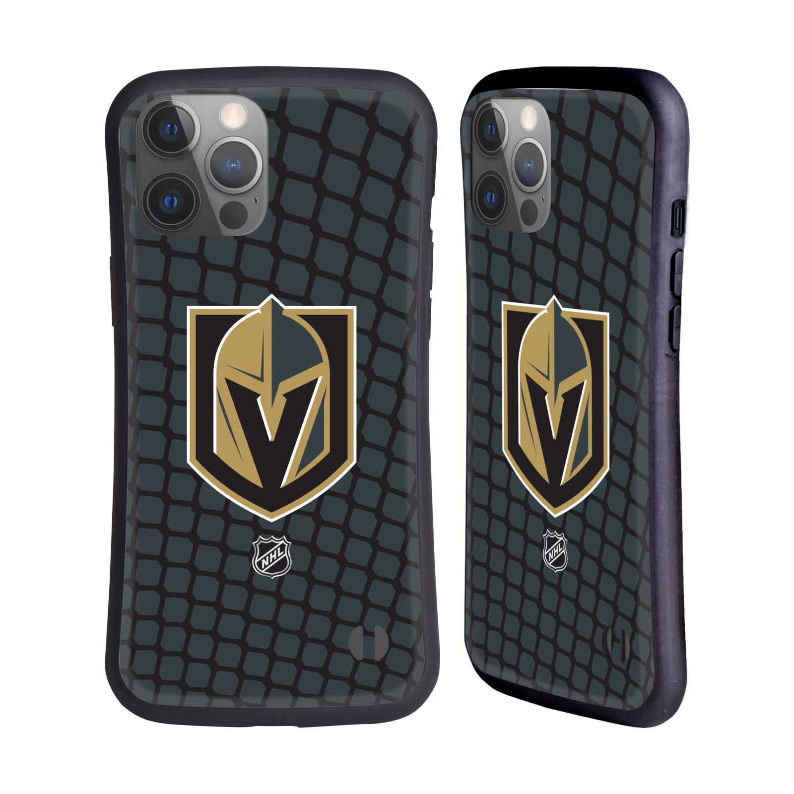 Obal na mobil Apple iPhone 14 PRO MAX - HEAD CASE - NHL - Branková síť Las Vegas Golden Knights