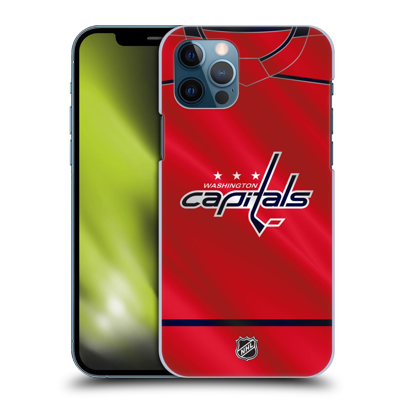 Zadní obal pro mobil Apple iPhone 12 / iPhone 12 Pro - HEAD CASE - NHL - Washington Capitals - Dres