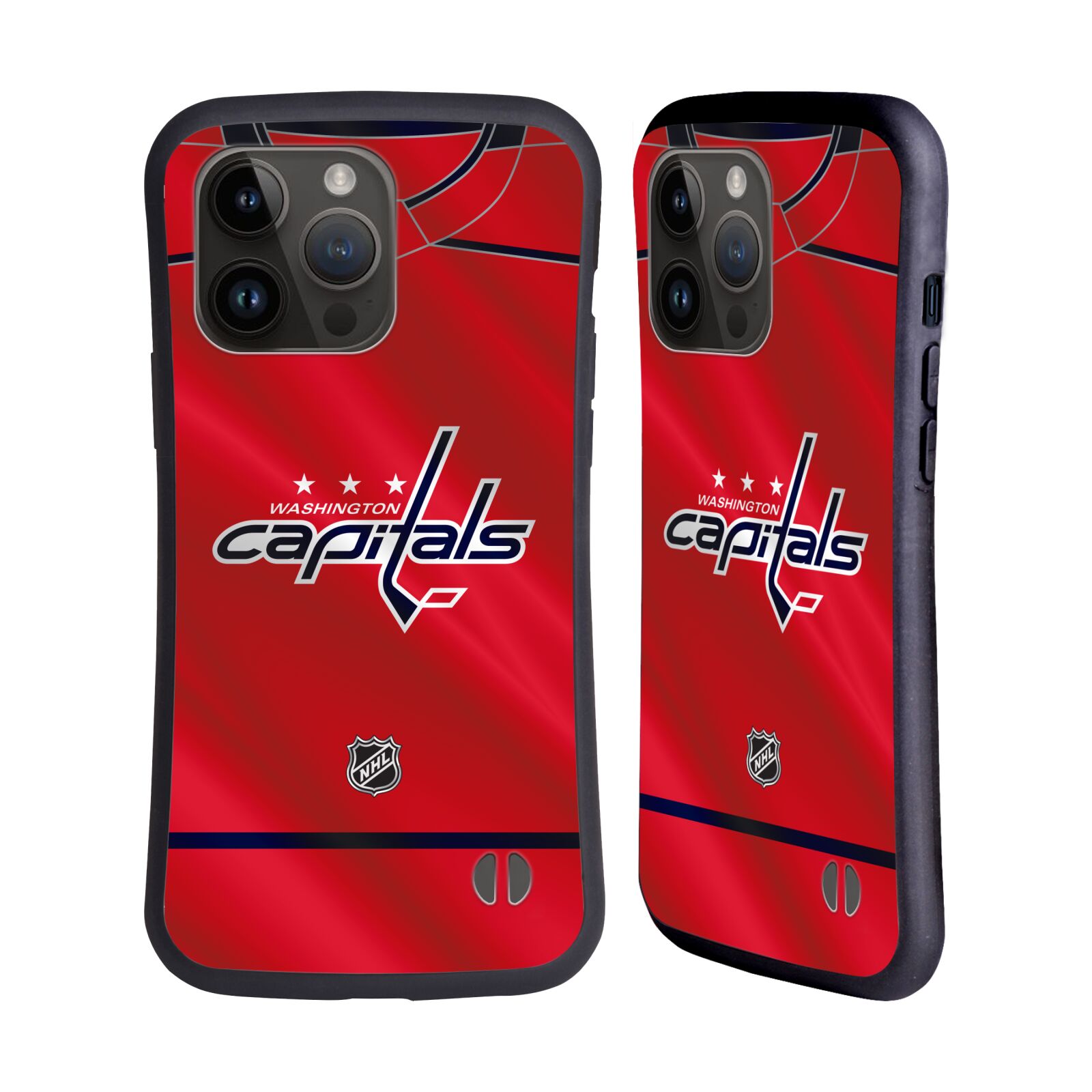Obal na mobil Apple iPhone 15 PRO MAX - HEAD CASE - NHL - dres Washington Capitals