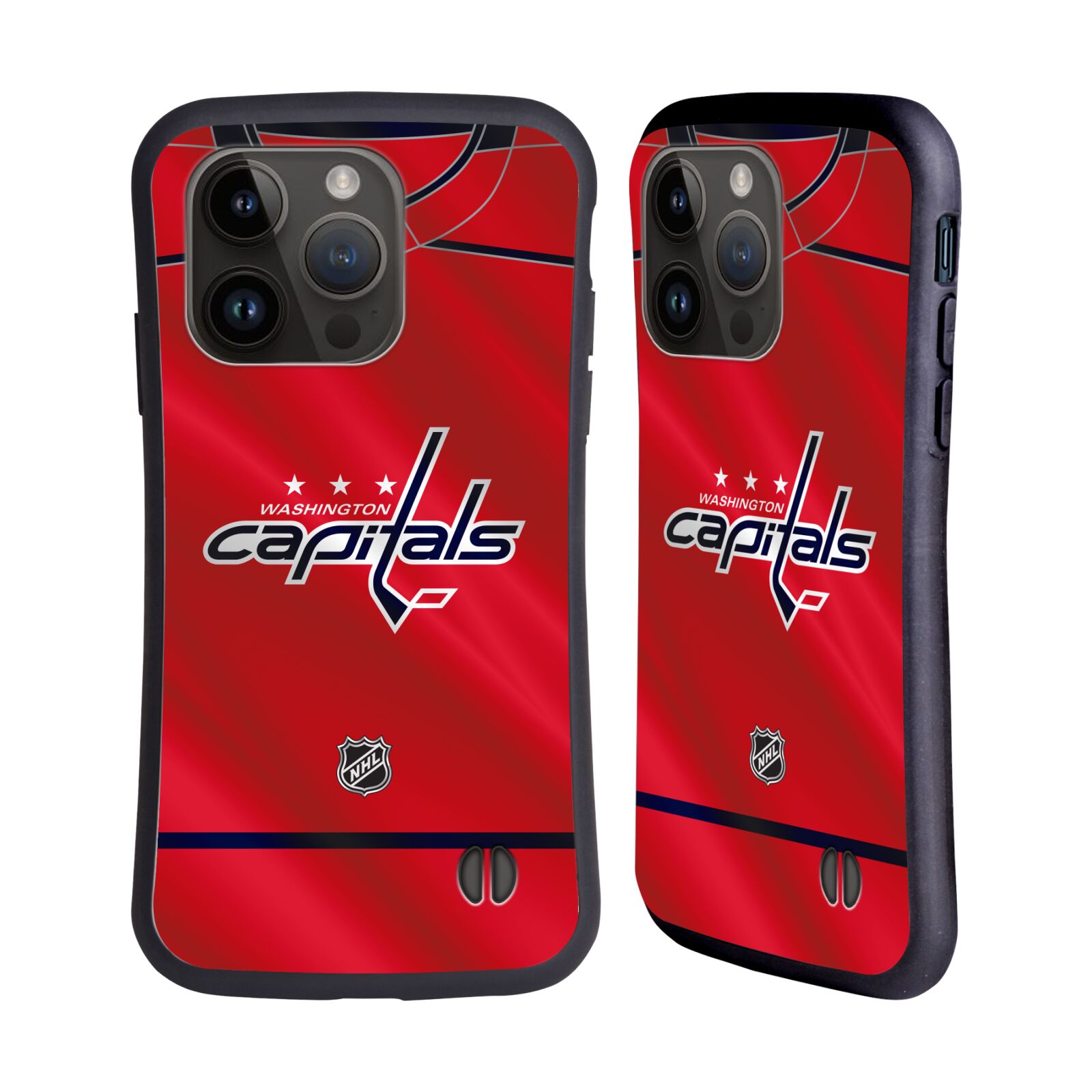 Obal na mobil Apple iPhone 15 PRO - HEAD CASE - NHL - dres Washington Capitals
