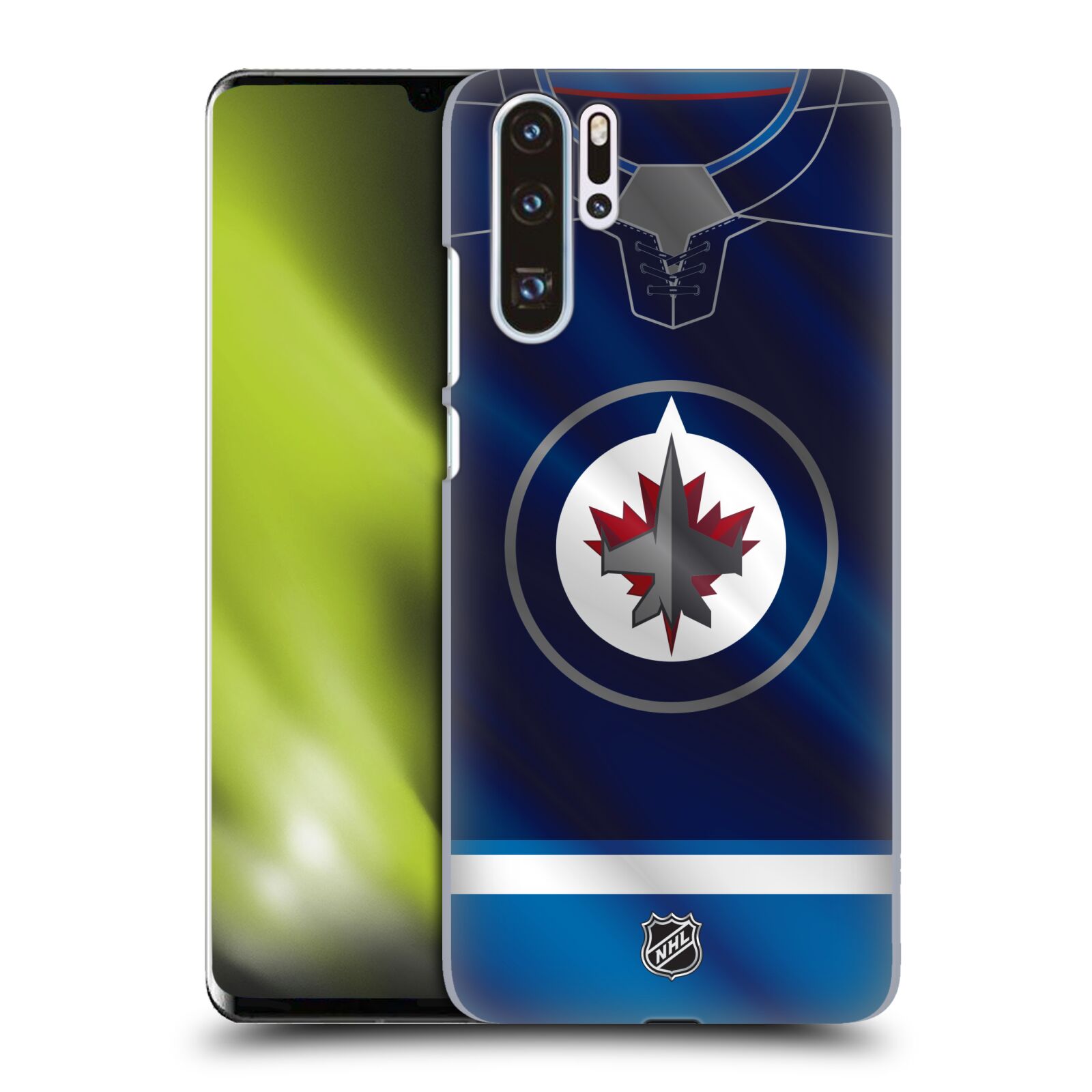 Zadní obal pro mobil Huawei P30 PRO - HEAD CASE - HEAD CASE - NHL - Winnipeg Jets - Dres