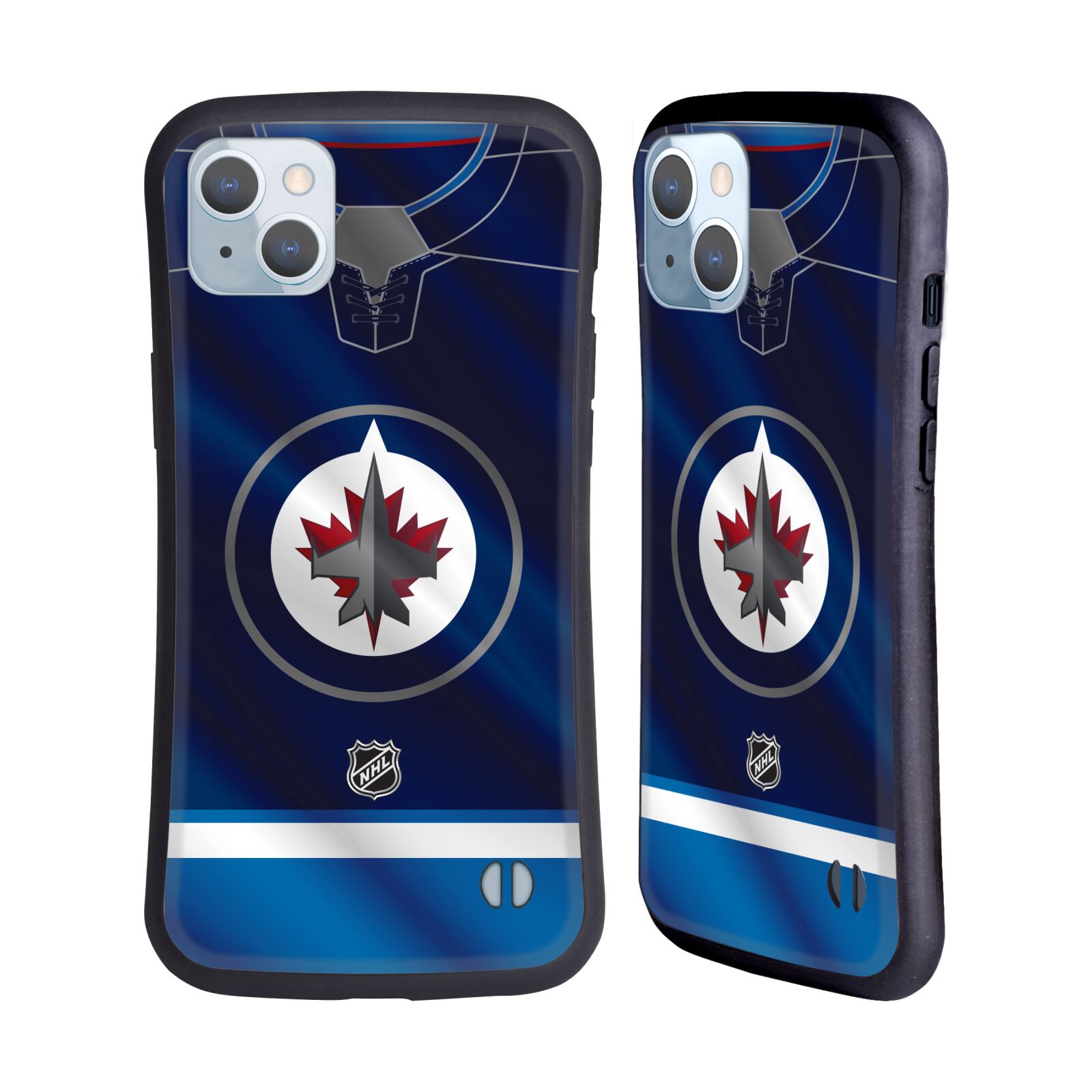 Obal na mobil Apple iPhone 14 PLUS - HEAD CASE - NHL - Winnipeg Jets