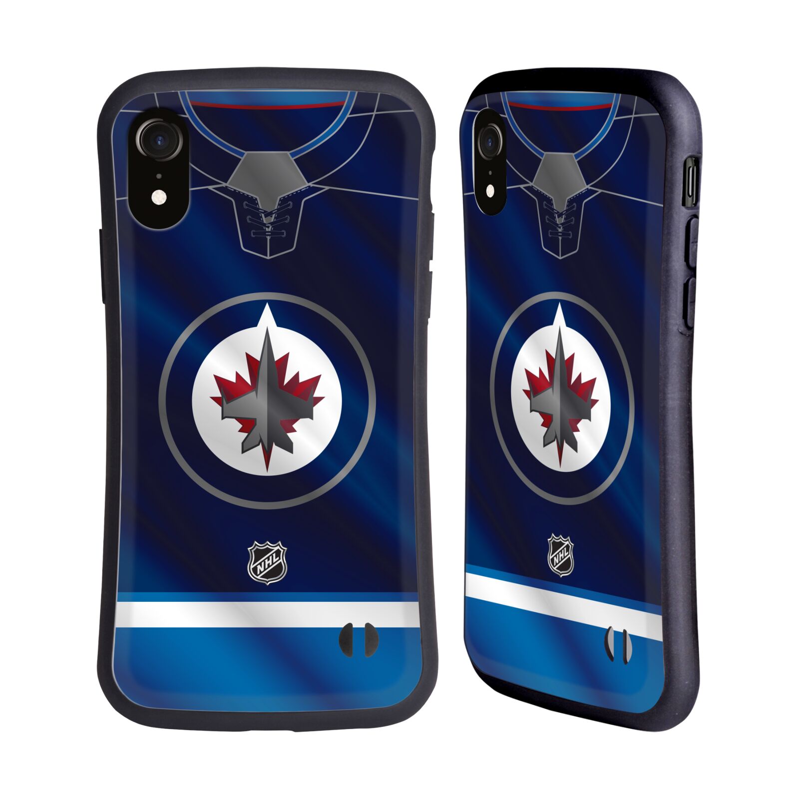 Obal na mobil Apple iPhone XR - HEAD CASE - NHL - Winnipeg Jets
