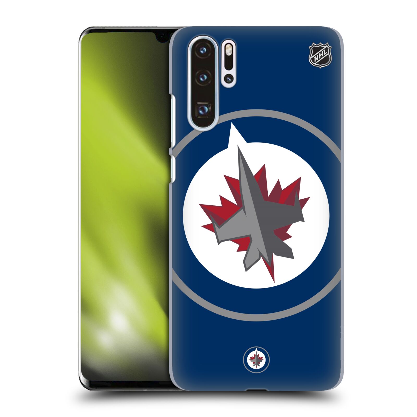 Zadní obal pro mobil Huawei P30 PRO - HEAD CASE - HEAD CASE - NHL - Winnipeg Jets - velký znak