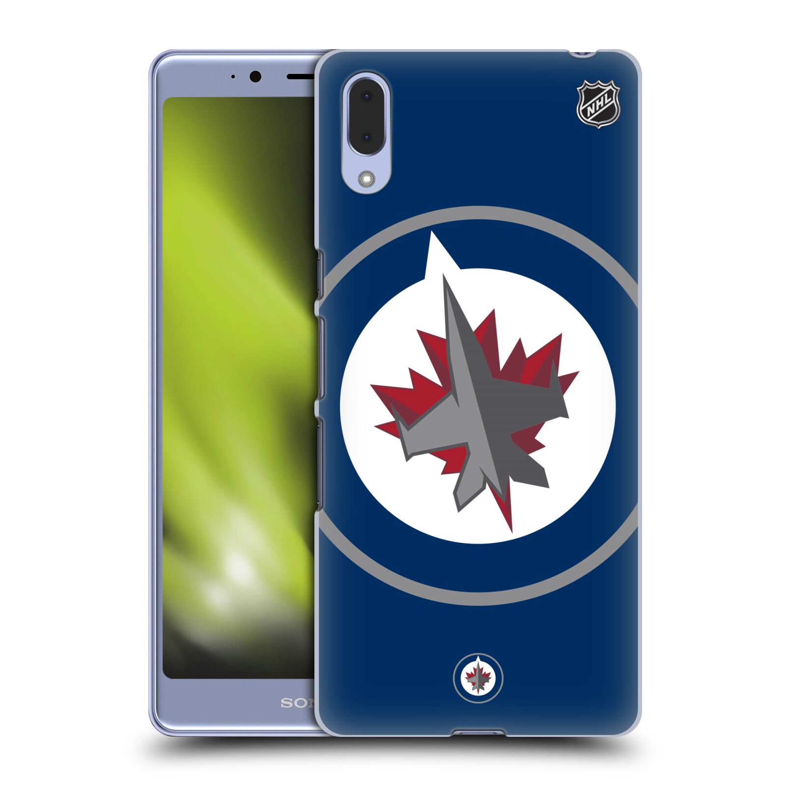 Zadní obal pro mobil Sony Xperia L3 - HEAD CASE - HEAD CASE - NHL - Winnipeg Jets - velký znak
