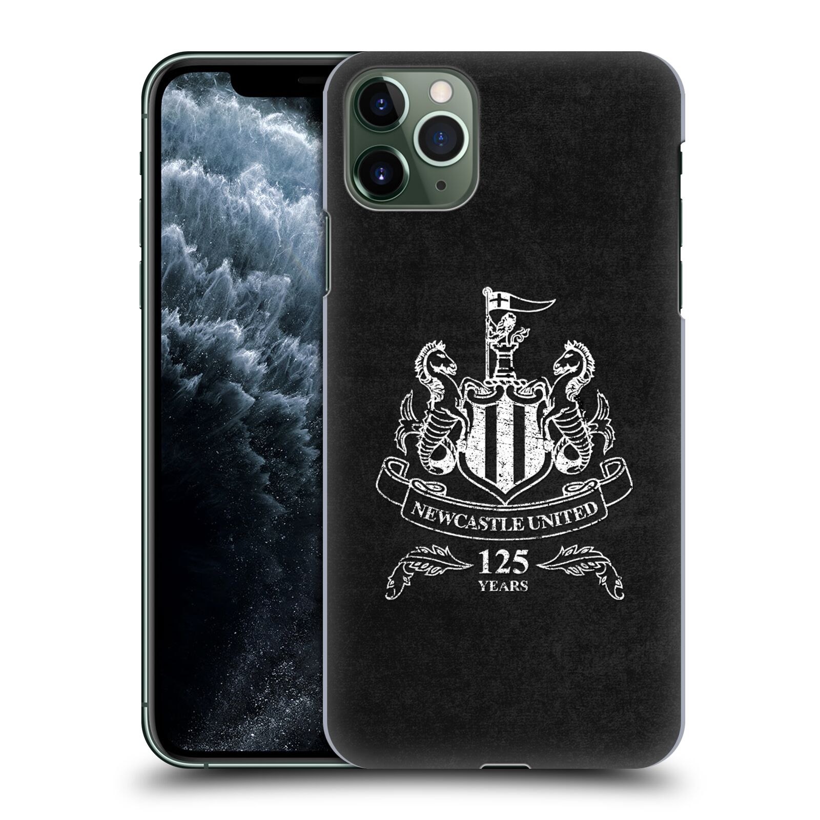 Zadní obal pro mobil Apple Iphone 11 PRO MAX - HEAD CASE - Fotbalové týmy - Newcastle United FC - černá