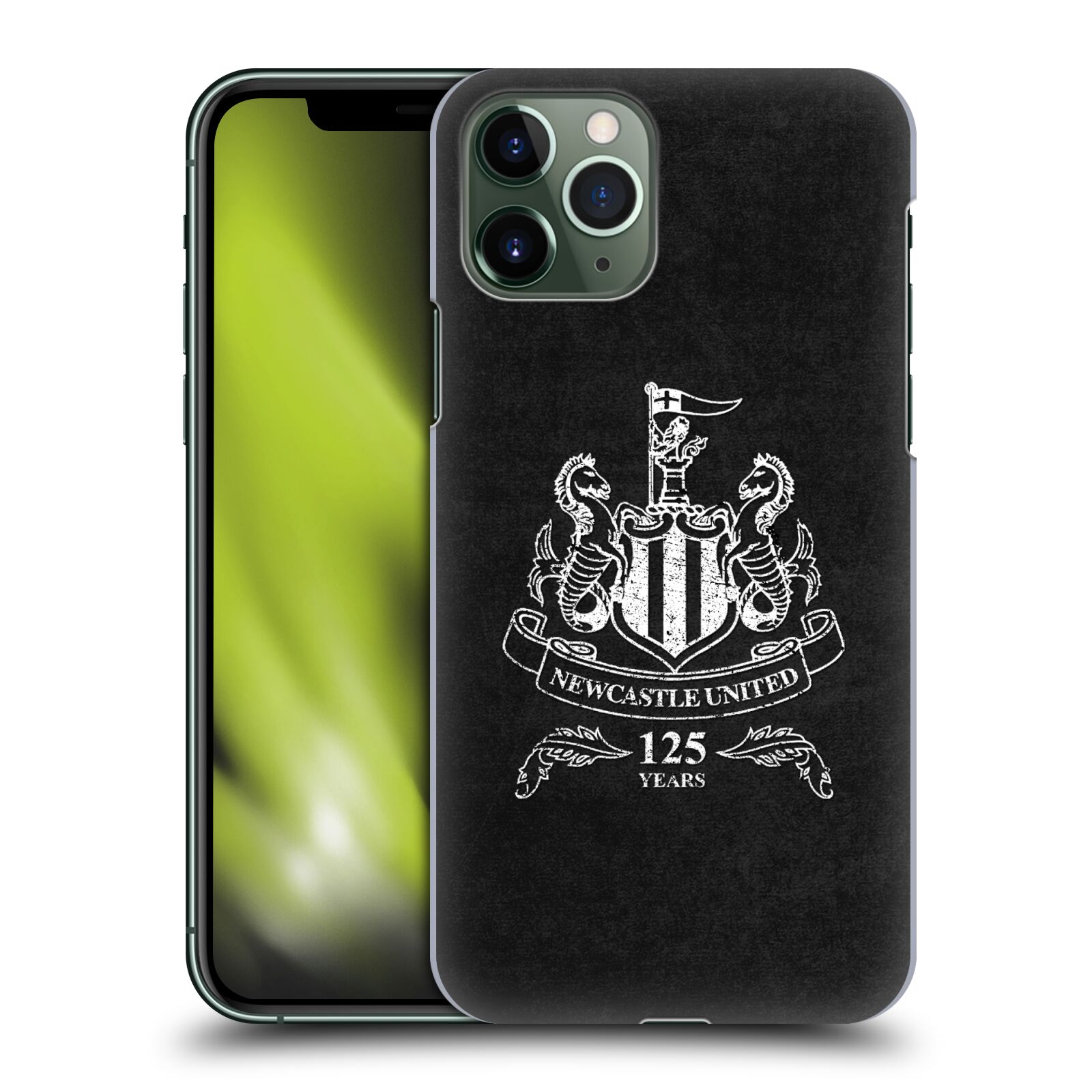 Zadní obal pro mobil Apple Iphone 11 PRO - HEAD CASE - Fotbalové týmy - Newcastle United FC - černá